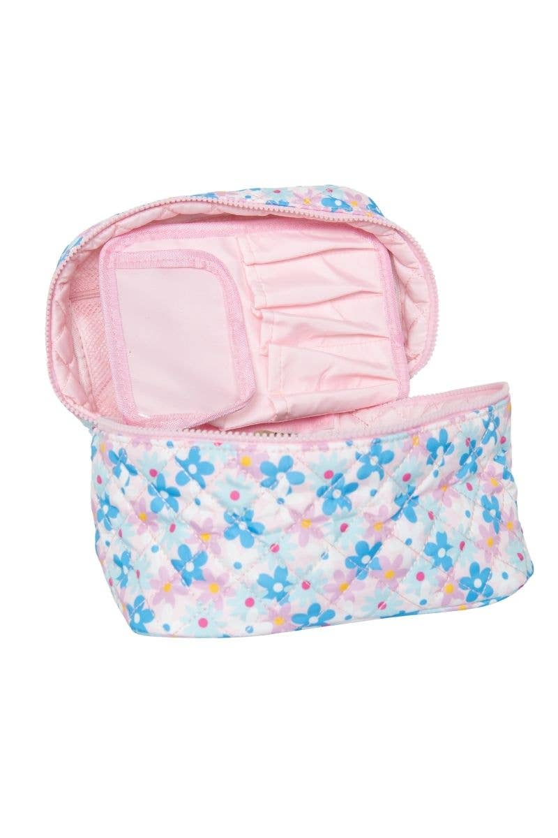 Dainty Floral Makeup Bag for Travel