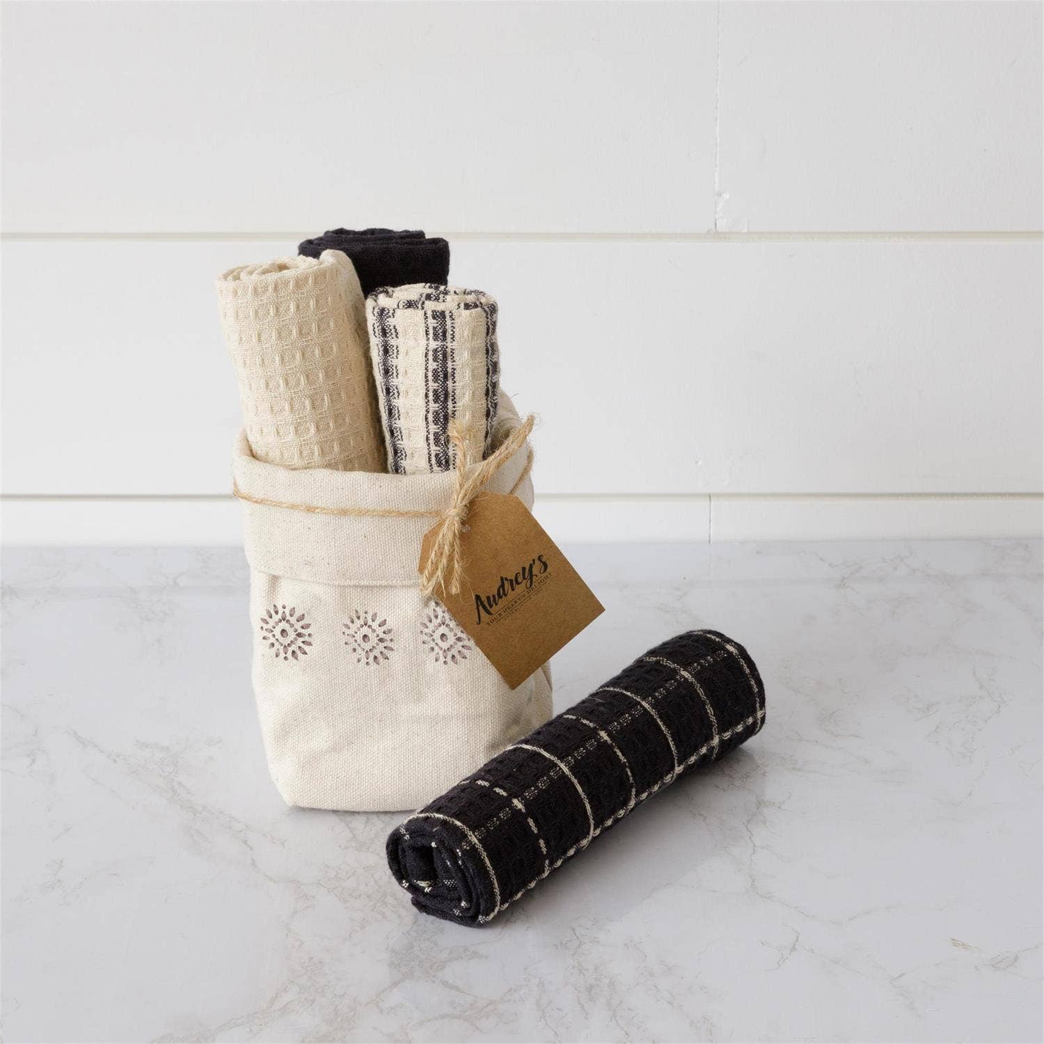 Dish Cloth Set of 4 - Medallion