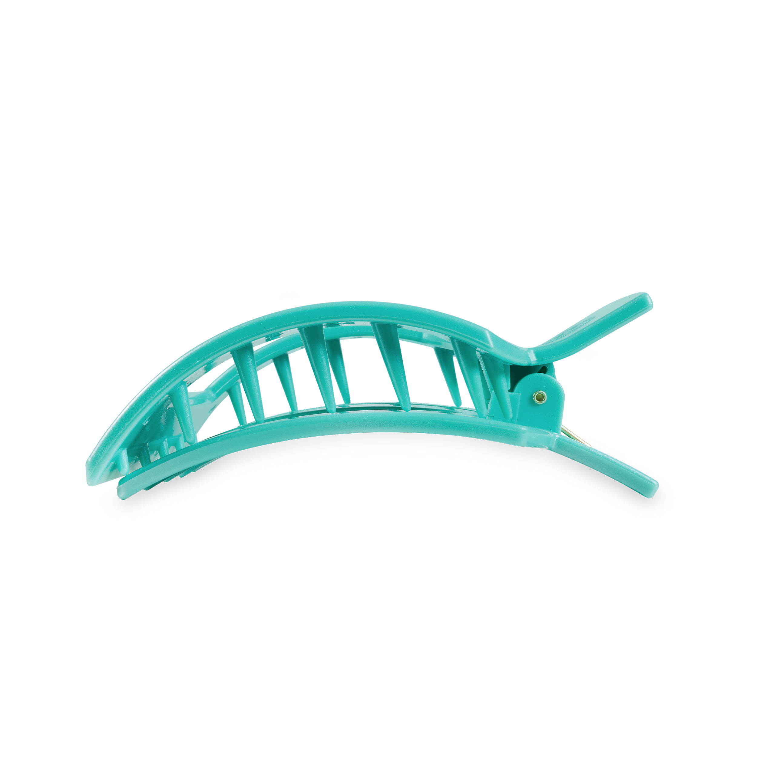 Square Flat Hair Clip | Large | Totally Turquoise