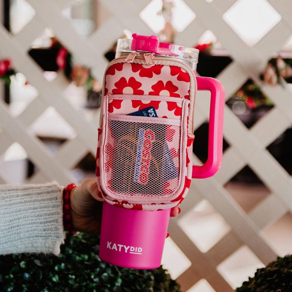 Flower Power Tumbler ZIPPER POUCH