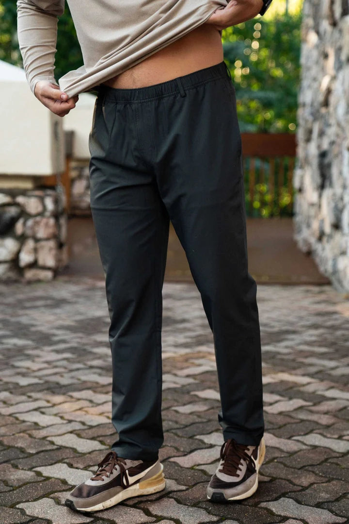 Gun Metal Grey Performance Pants