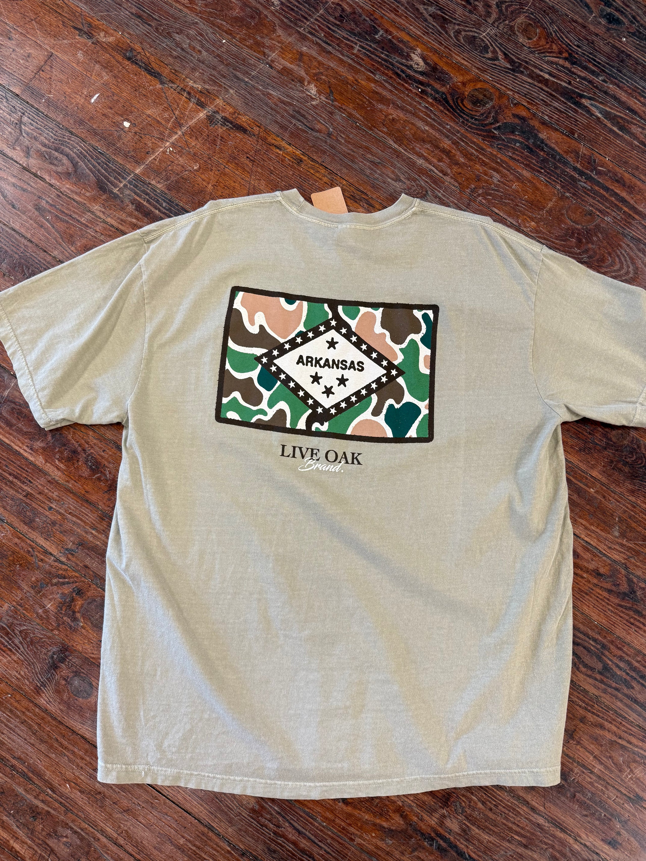 Arkansas Camo State Flag