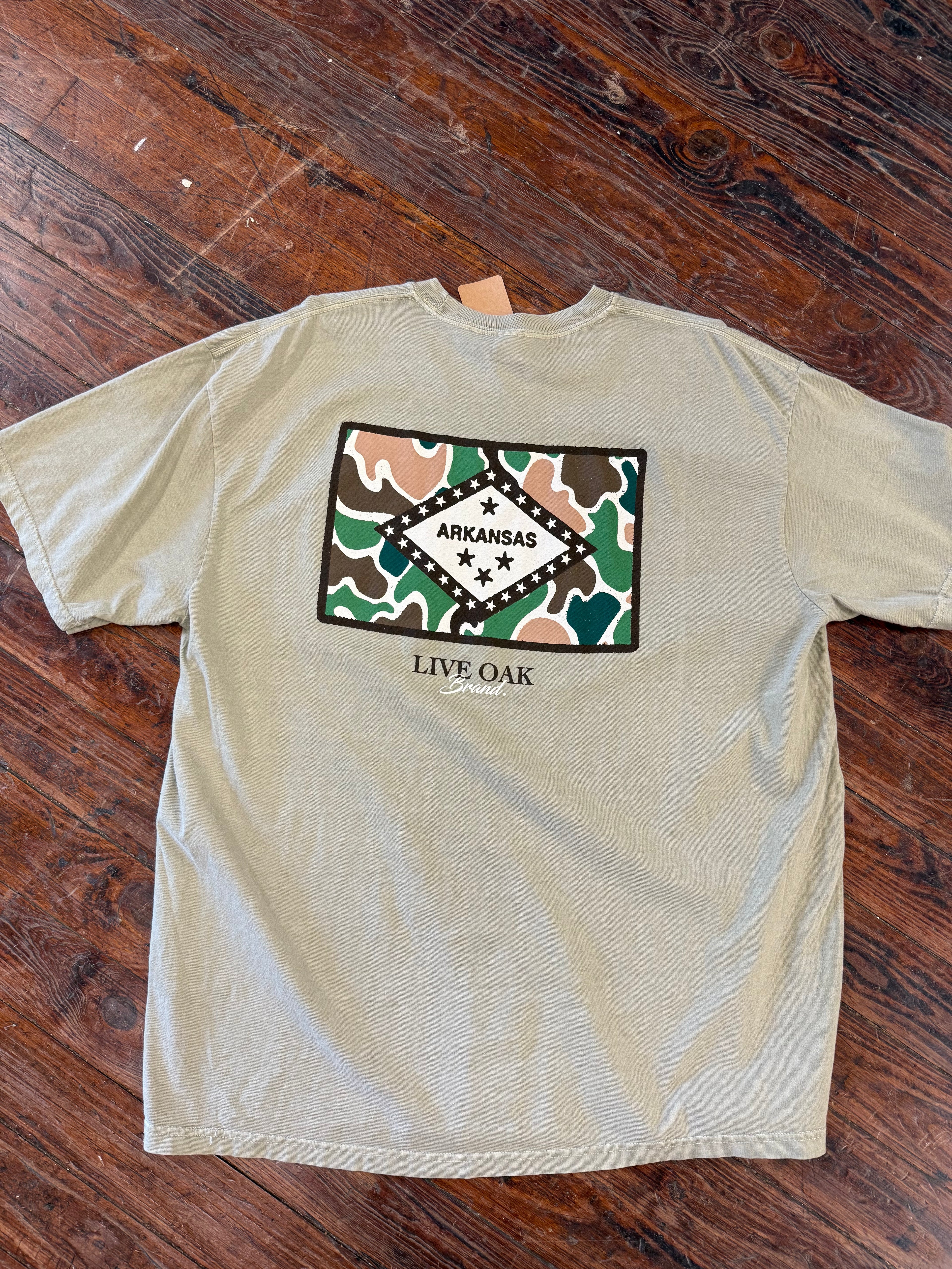 Arkansas Camo State Flag