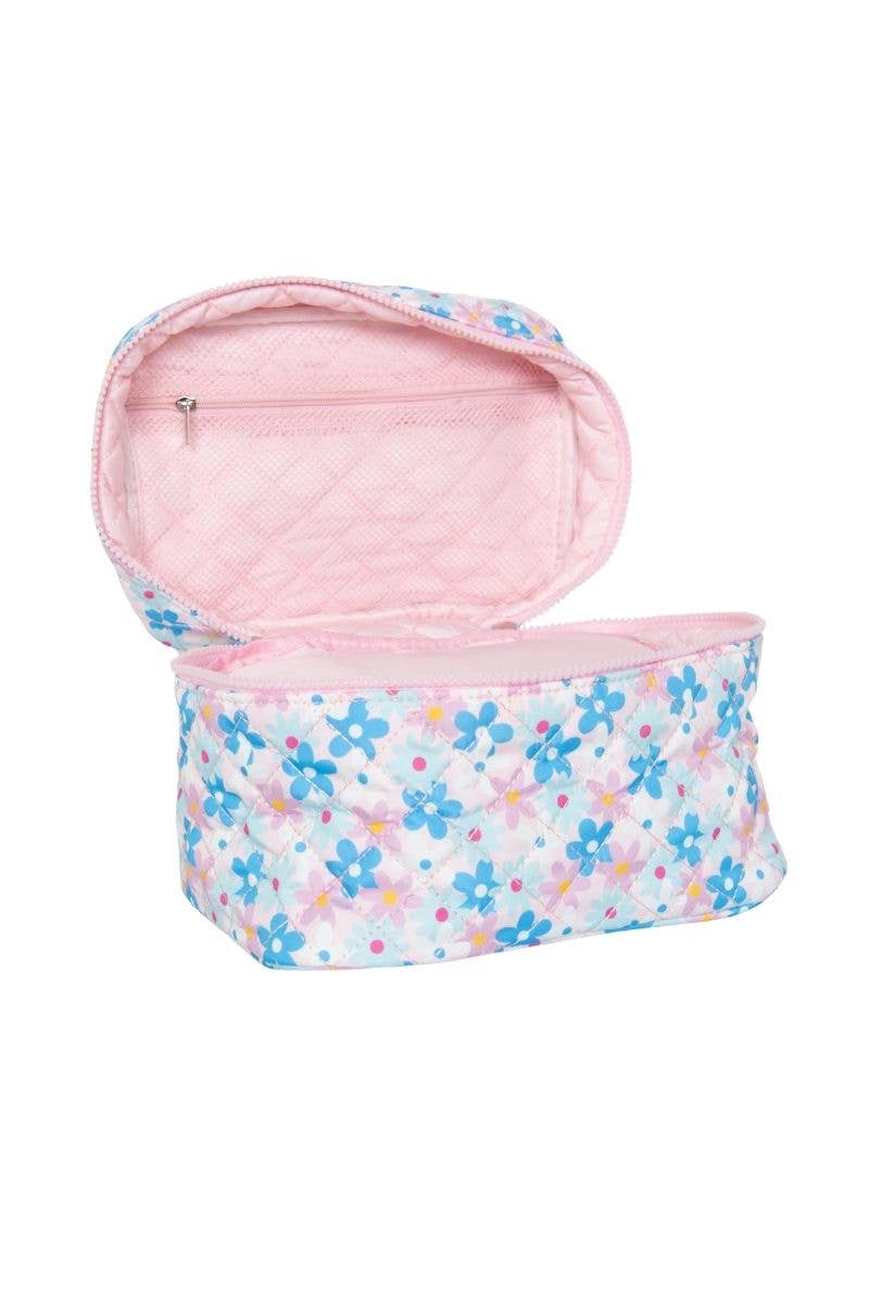 Dainty Floral Makeup Bag for Travel