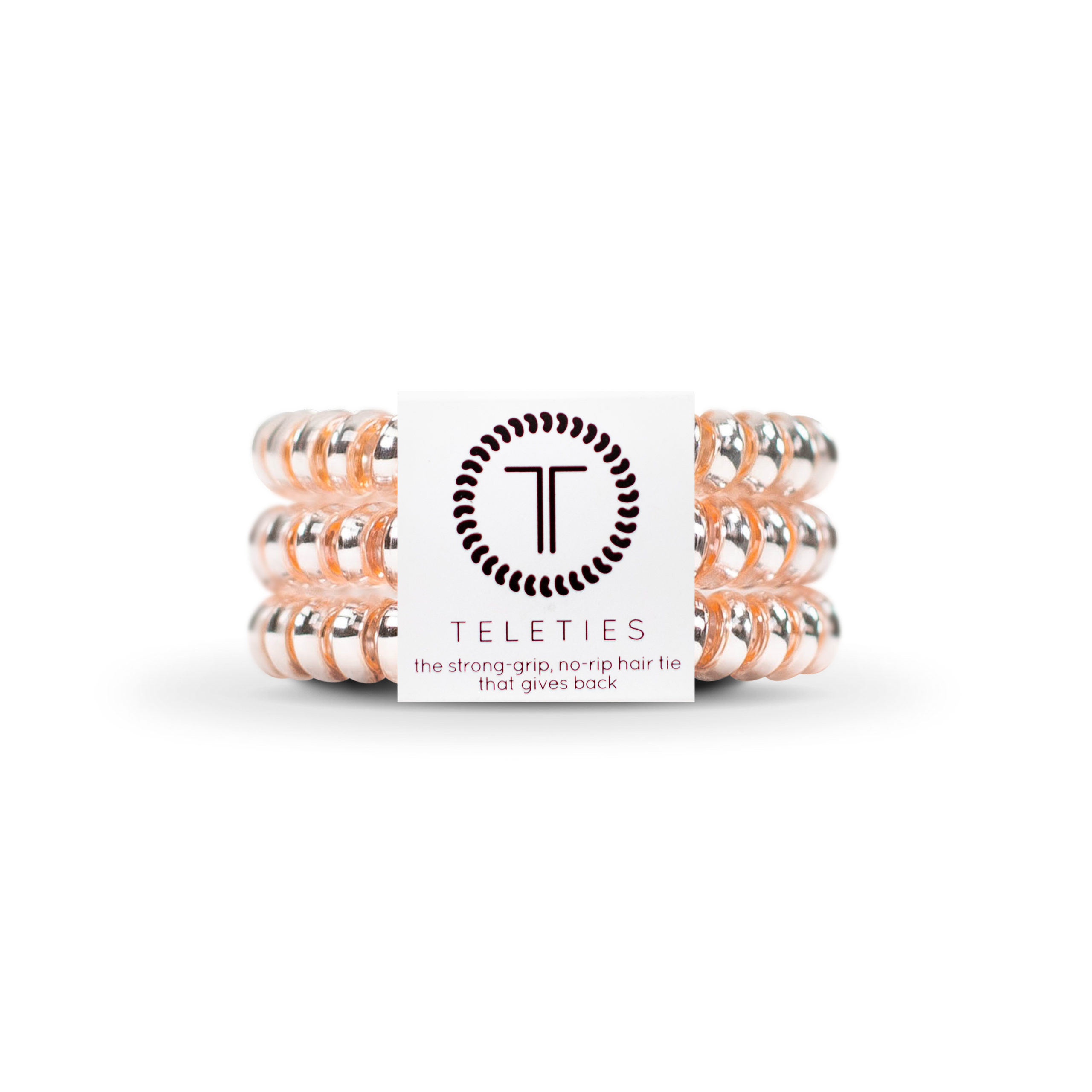 Spiral Hair Coils | Small | Millennial Pink Hair Ties