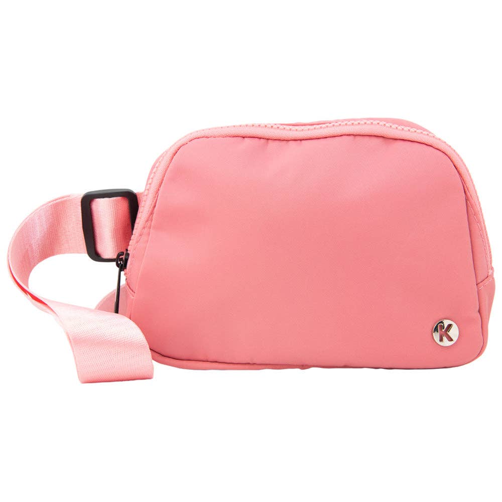 Rose Pink Crossbody Fanny Pack