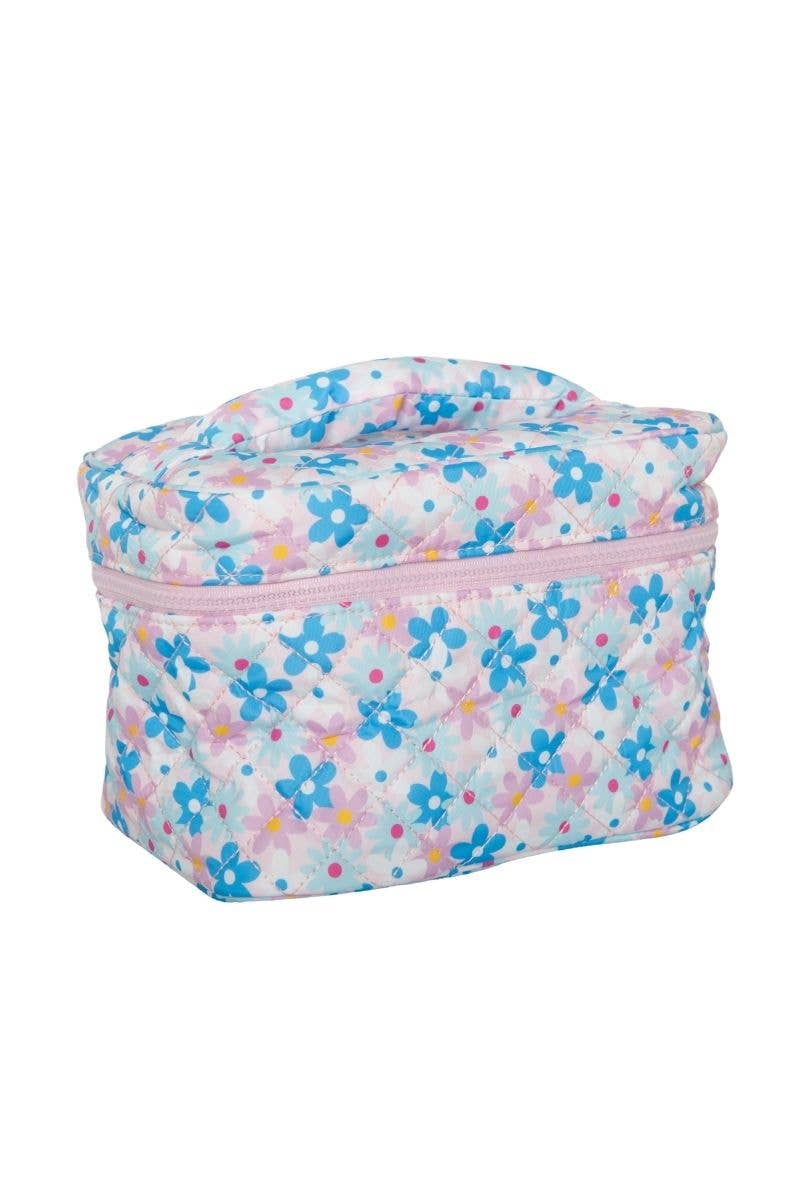 Dainty Floral Makeup Bag for Travel