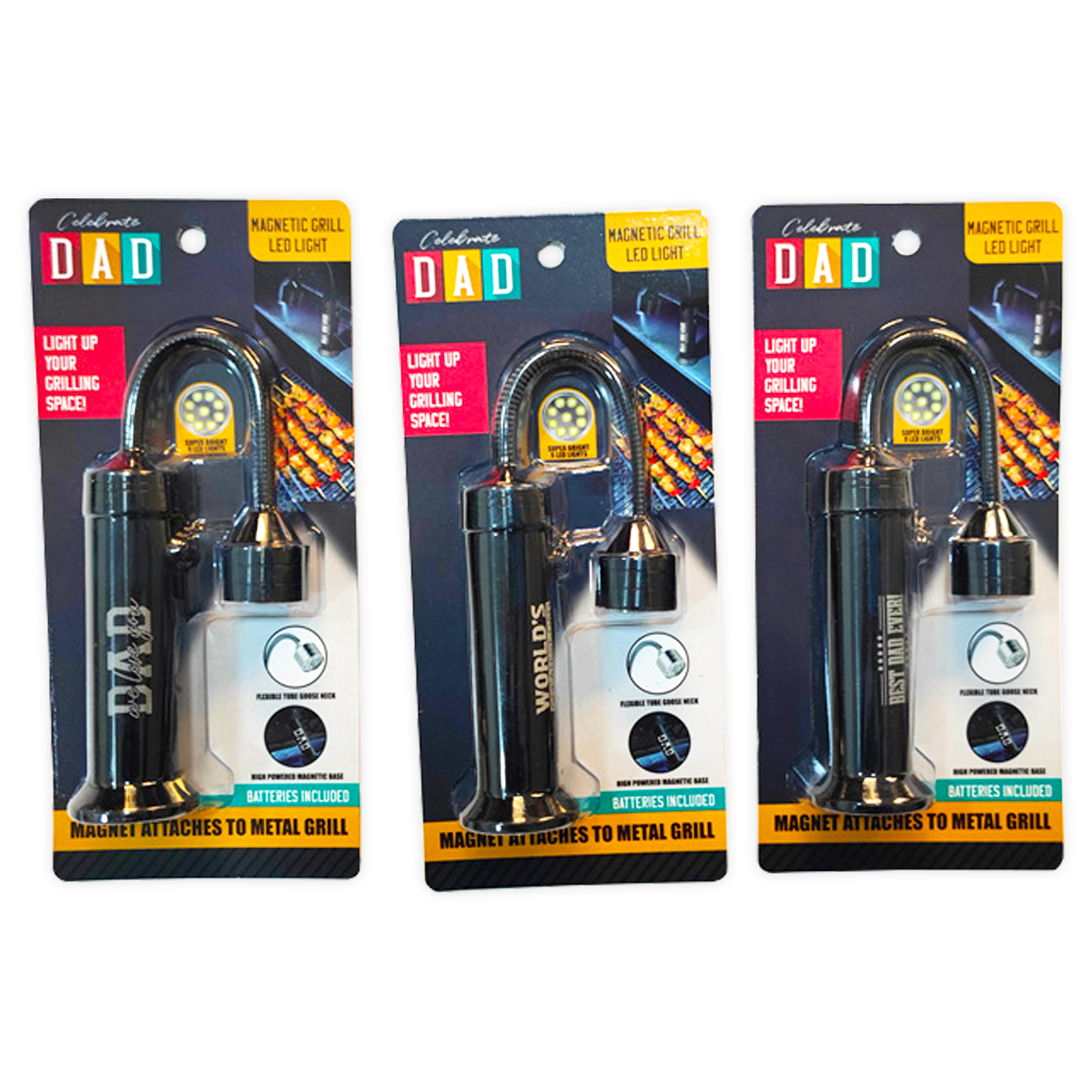 Magnetic LED Grill Light- Father's Day