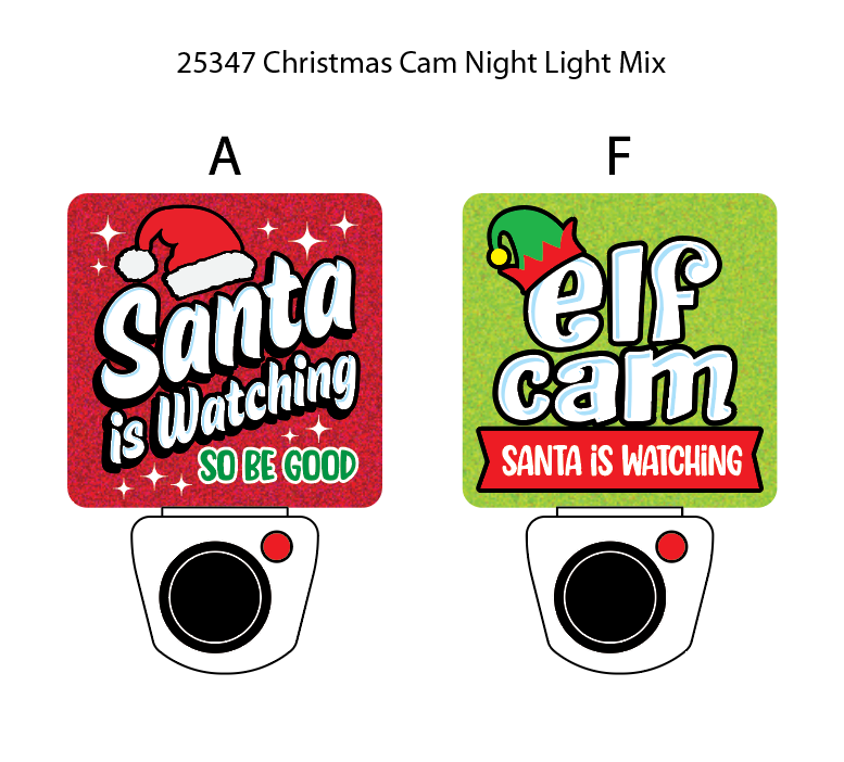 Christmas Santa Cam Night Light