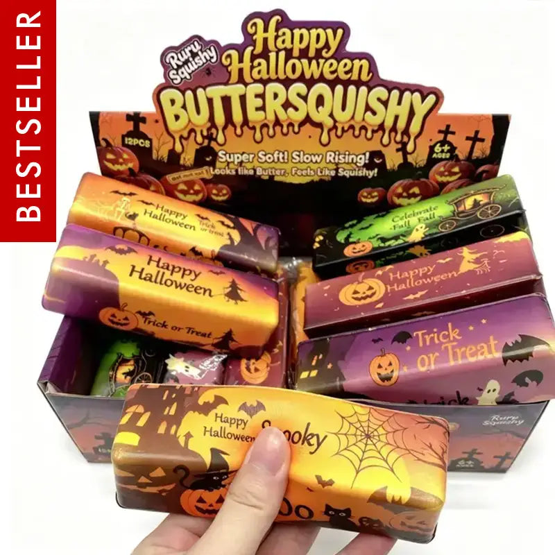 Halloween Butter Squishy Toy Slow Rising Fidget