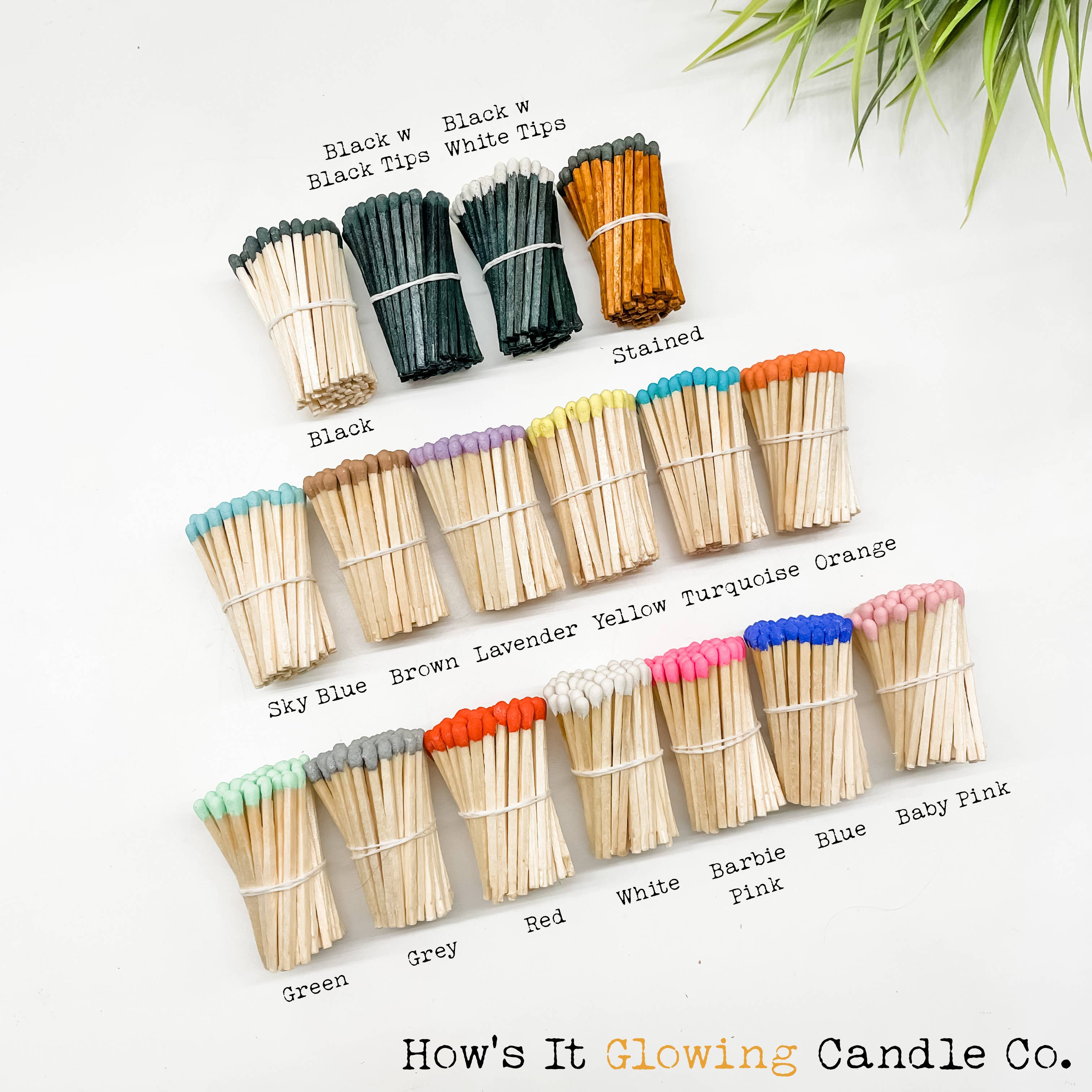 Apothecary Match Vials (40 matches & Striker) | Glass & Cork