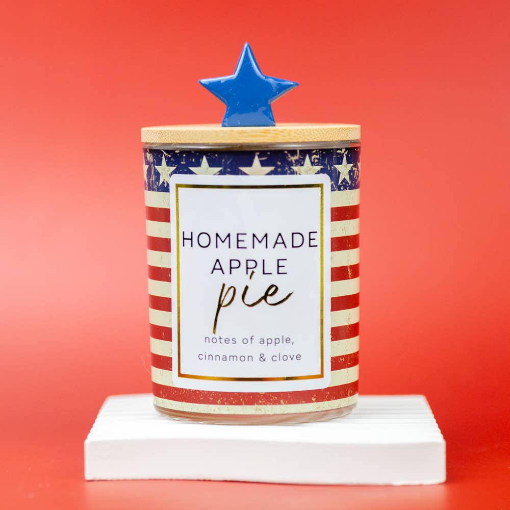 Homemade Apple Pie – 10oz Scented Jar Candle | 4th of July