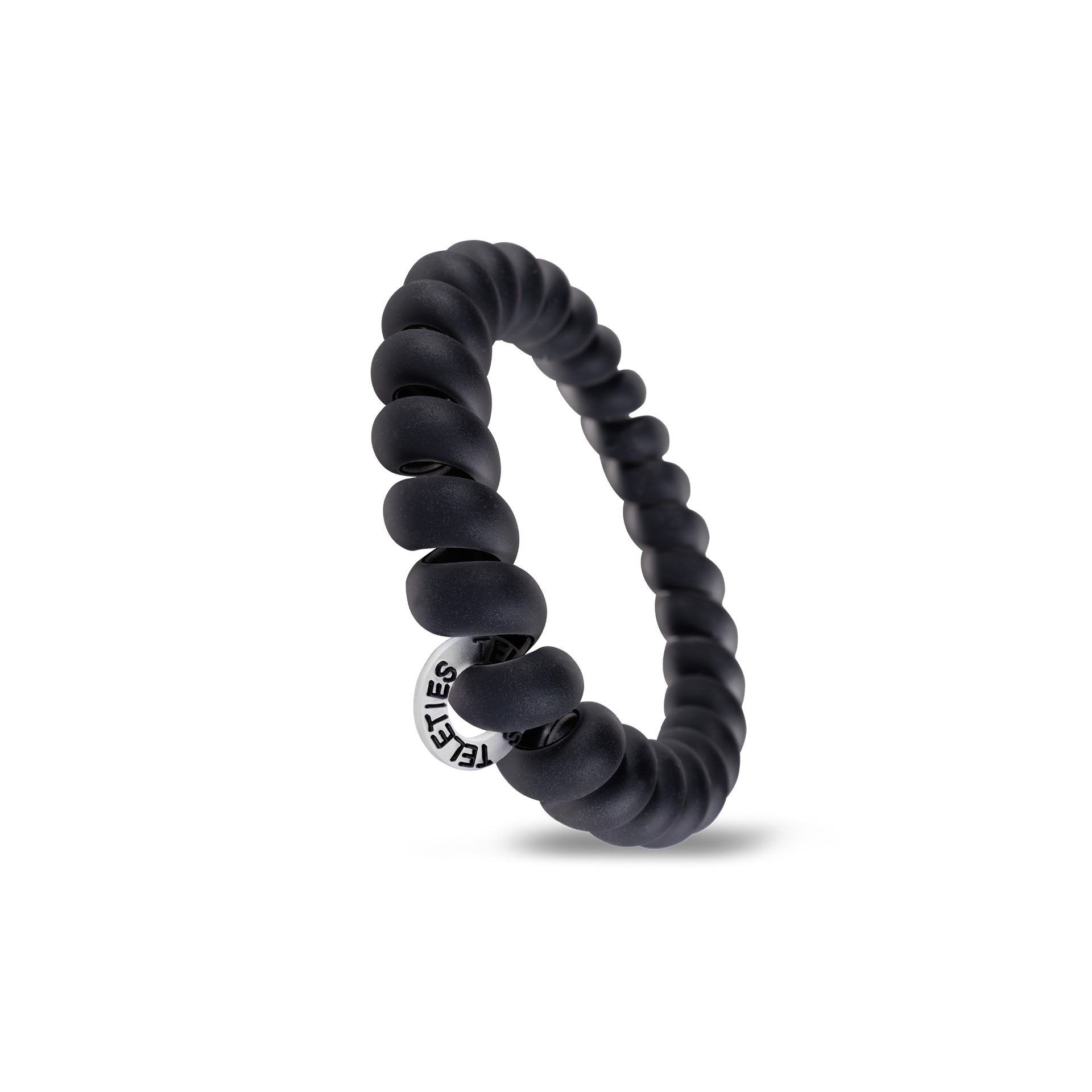 Spiral Hair Coils | Large | Matte Black Hair Ties