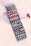 CHECKERED SLIM CREDIT CARD ZIPPER WALLET