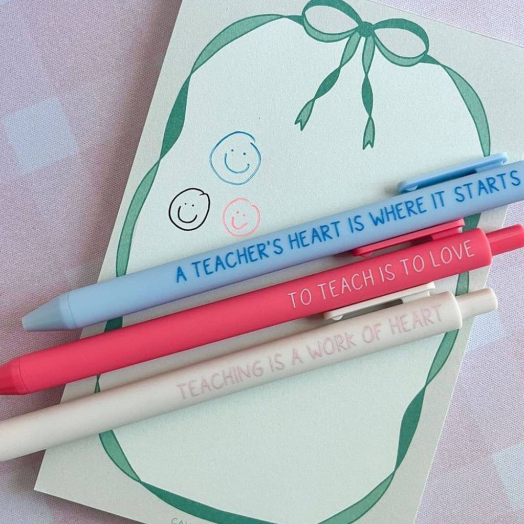 Love for Teachers Pen Set