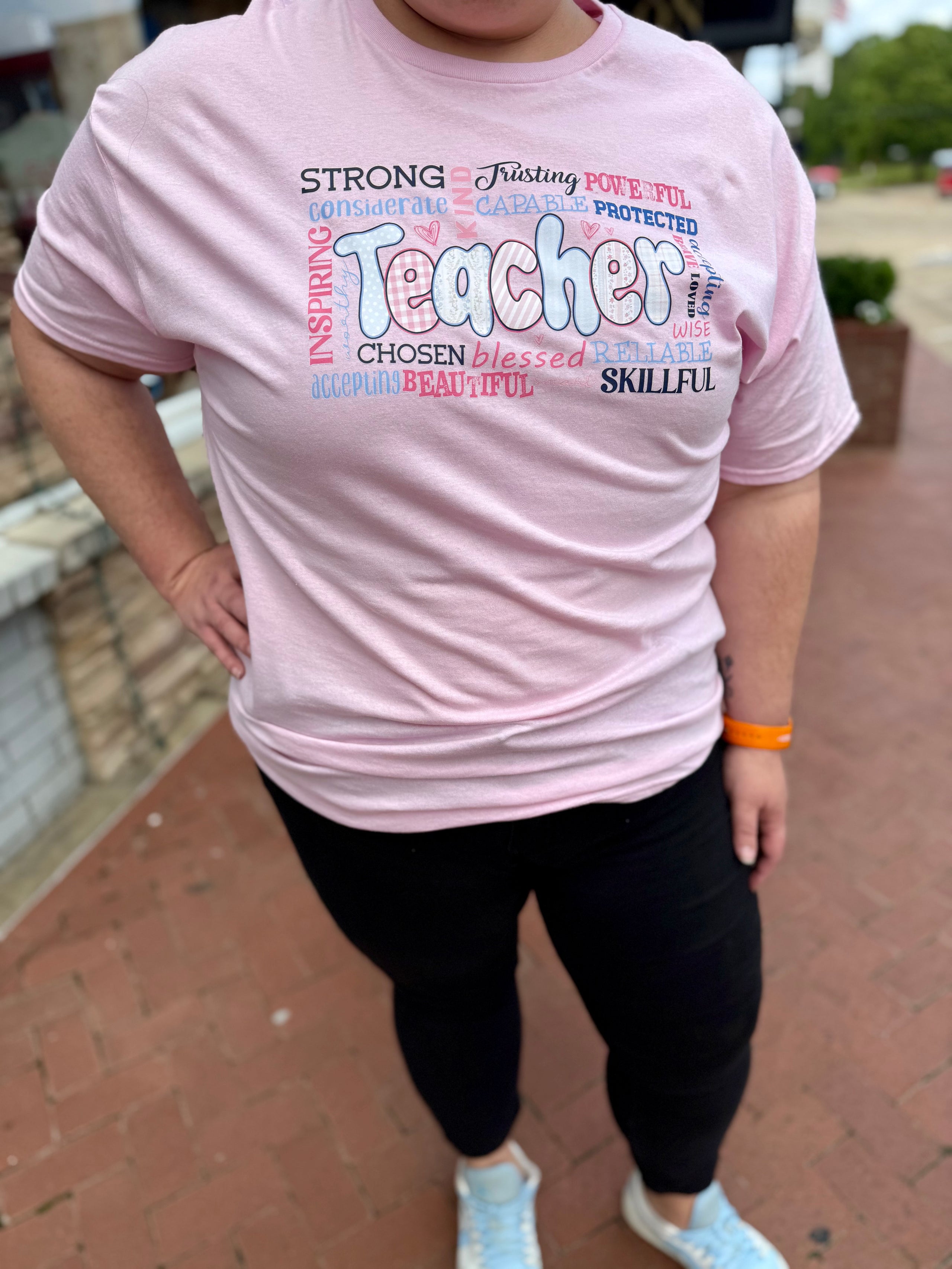 “Teach With Heart” Graphic Tee