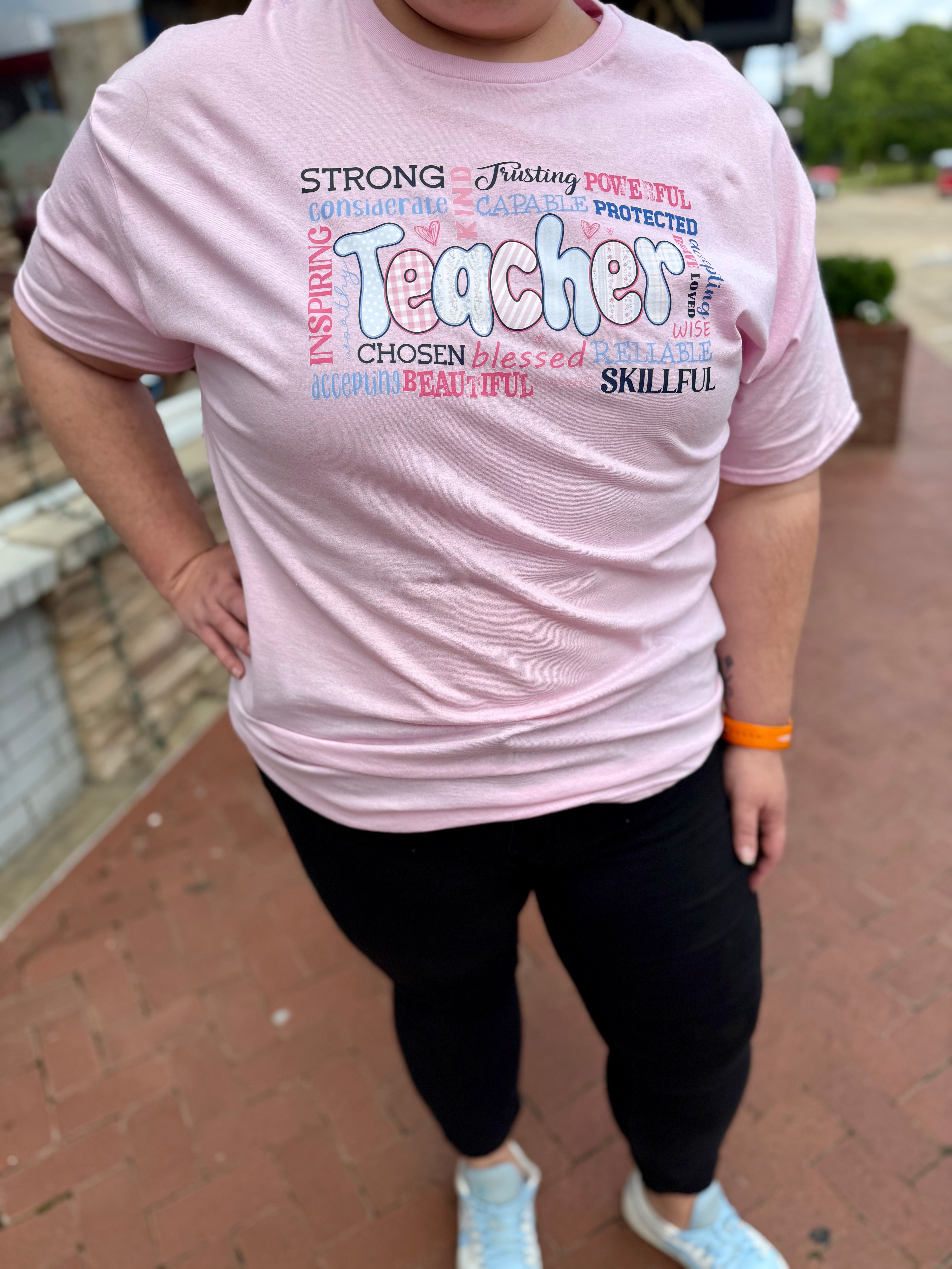“Teach With Heart” Graphic Tee