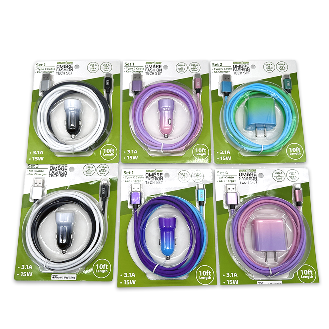 Ombre Charging Cable 10ft