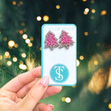 TSD/ Mini Tree Stud- Pink