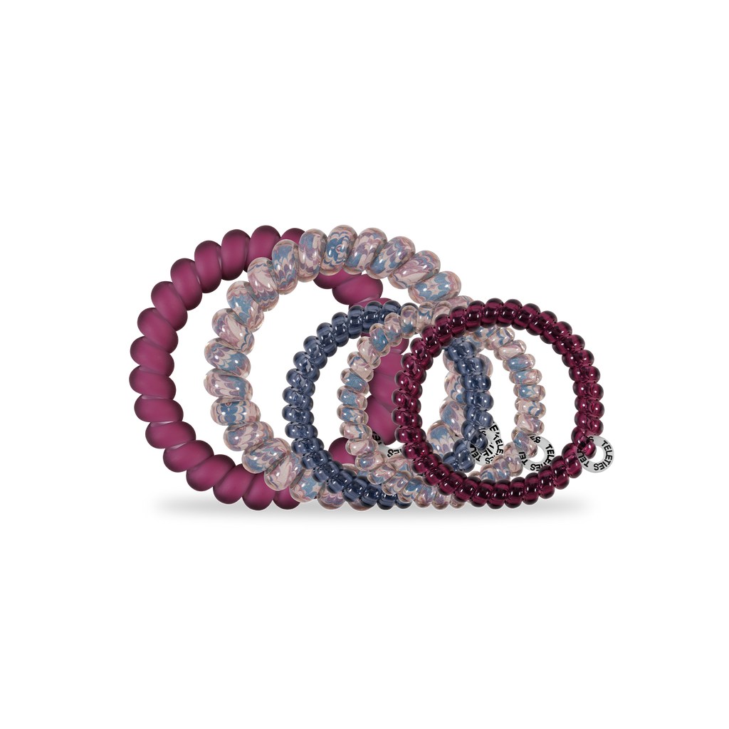 Spiral Hair Coils | Mix Pack | Purple Haze Hair Ties