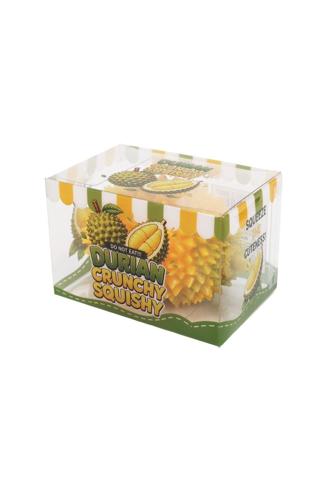 Durian Fruit Crunchy Bead Slime Filled Squishy