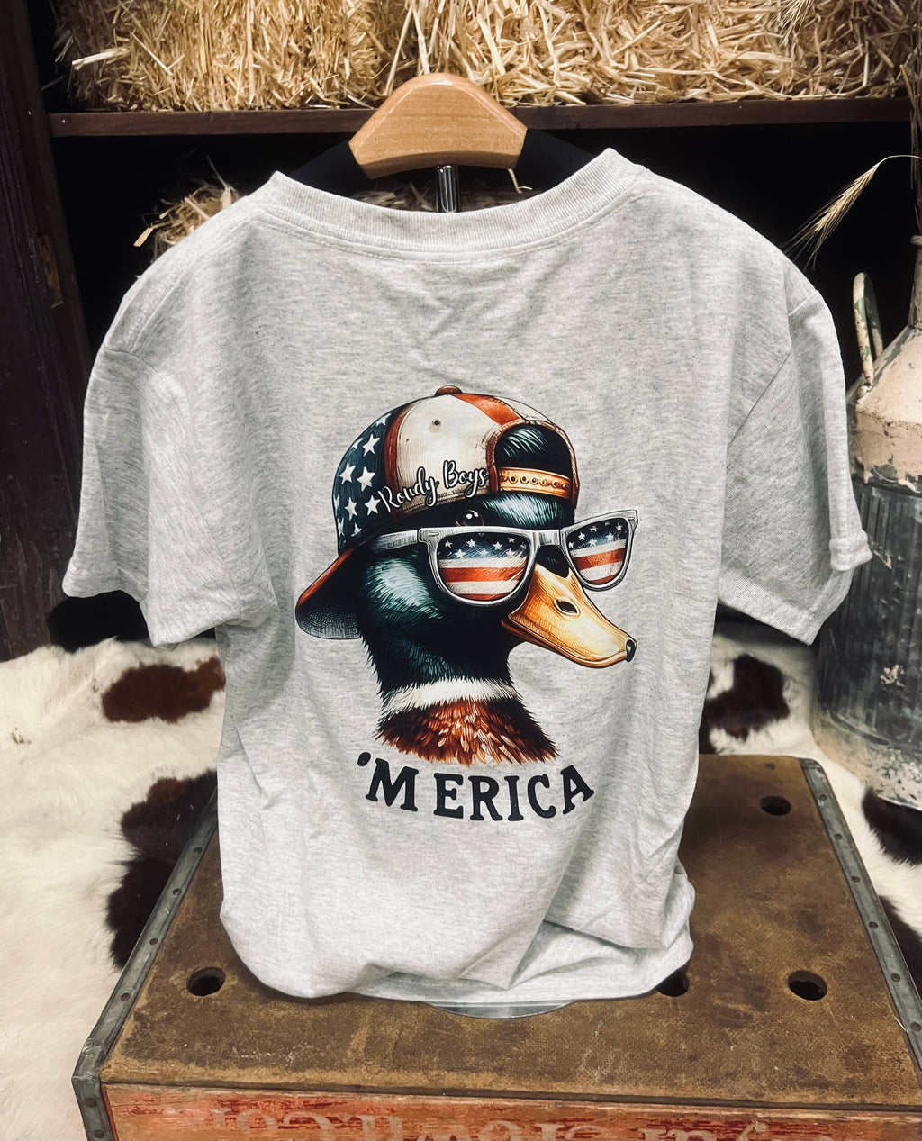 'Merica Duck Youth Tee