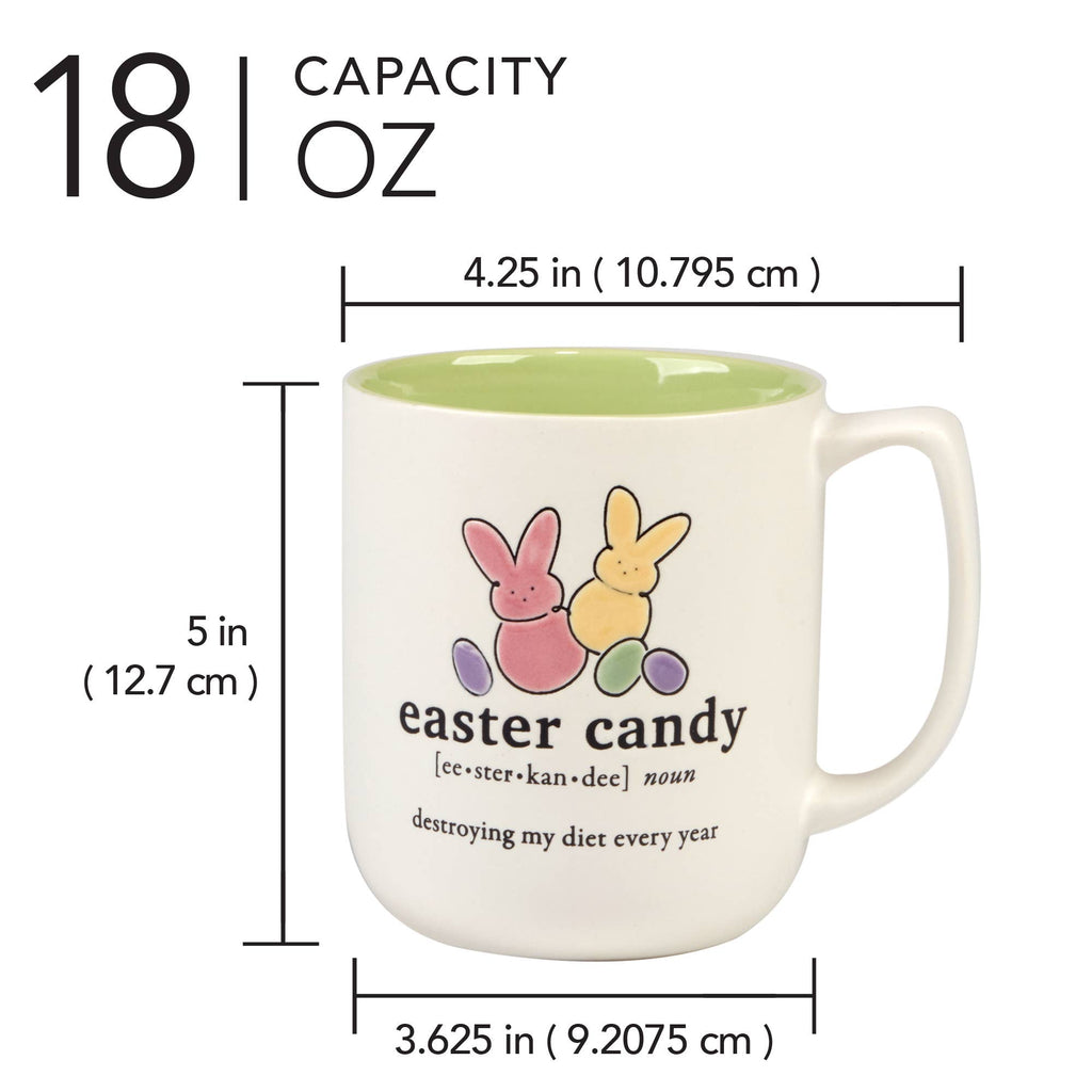 Easter Words Mugs 18 oz. asst.