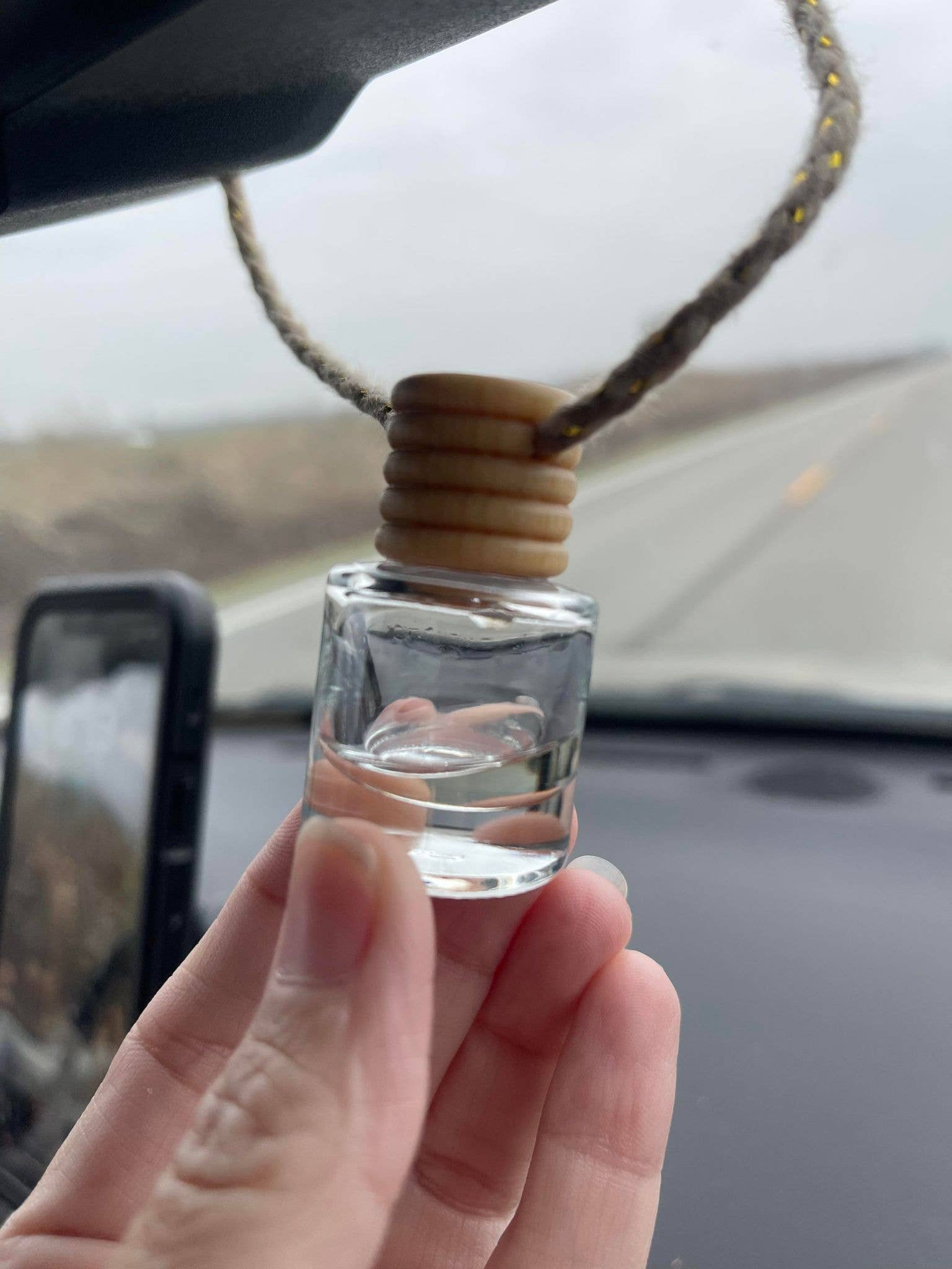 Leather Car Freshener Diffuser
