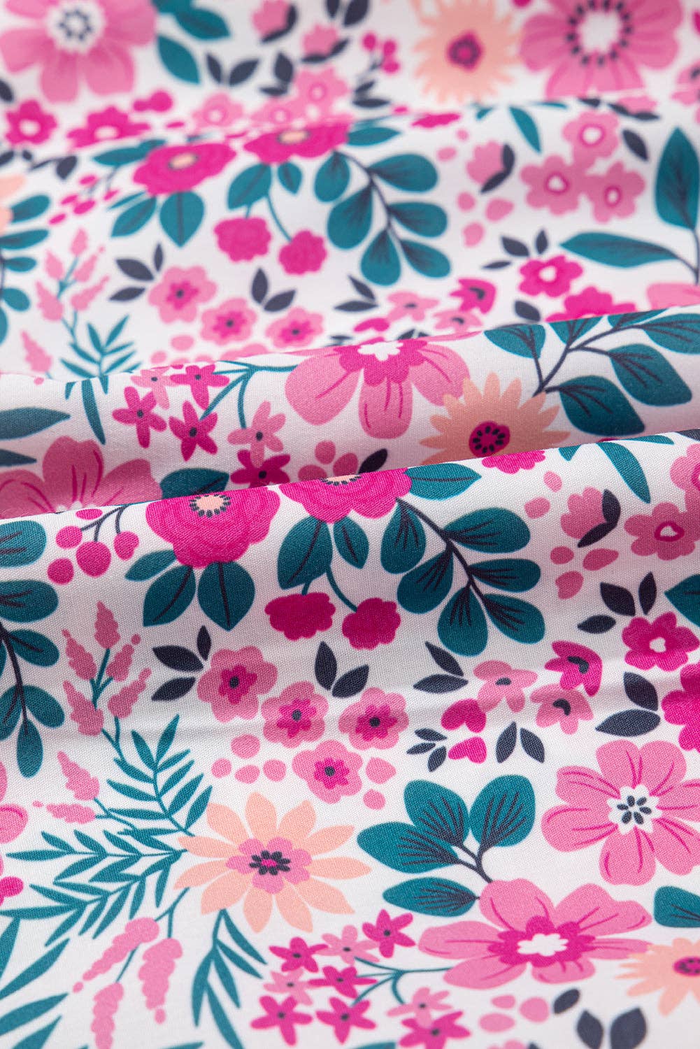 Easter Floral Collared Button Dress