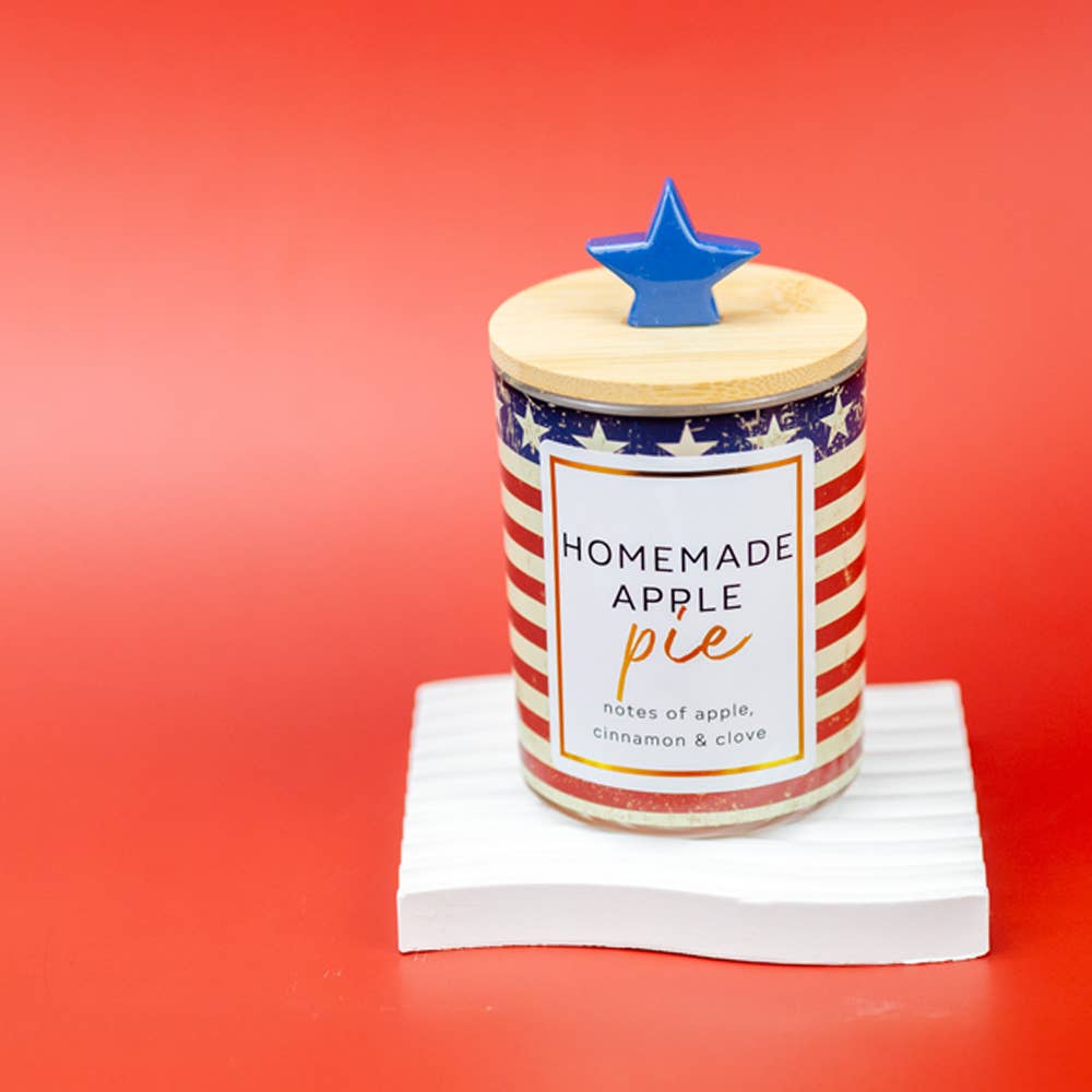 Homemade Apple Pie – 10oz Scented Jar Candle | 4th of July