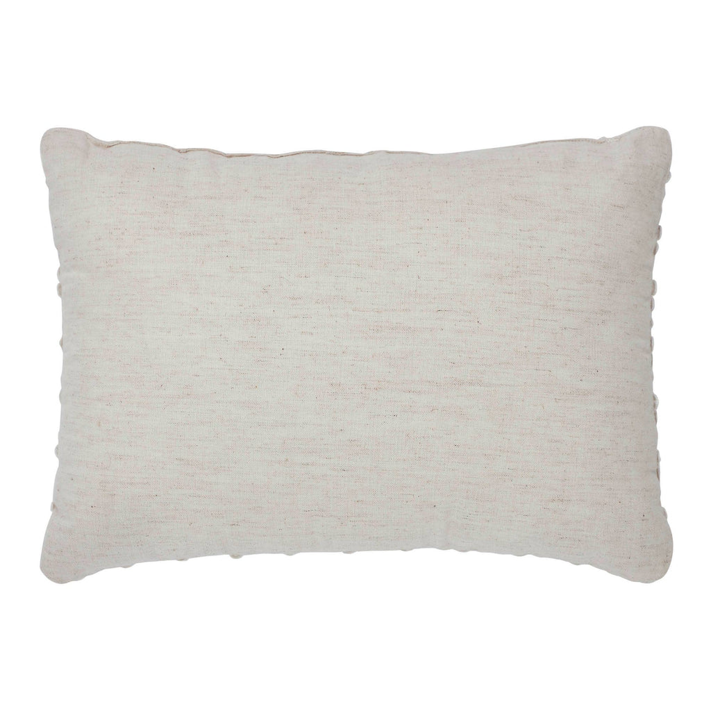 5 Christmas Trees White Pillow 14x10