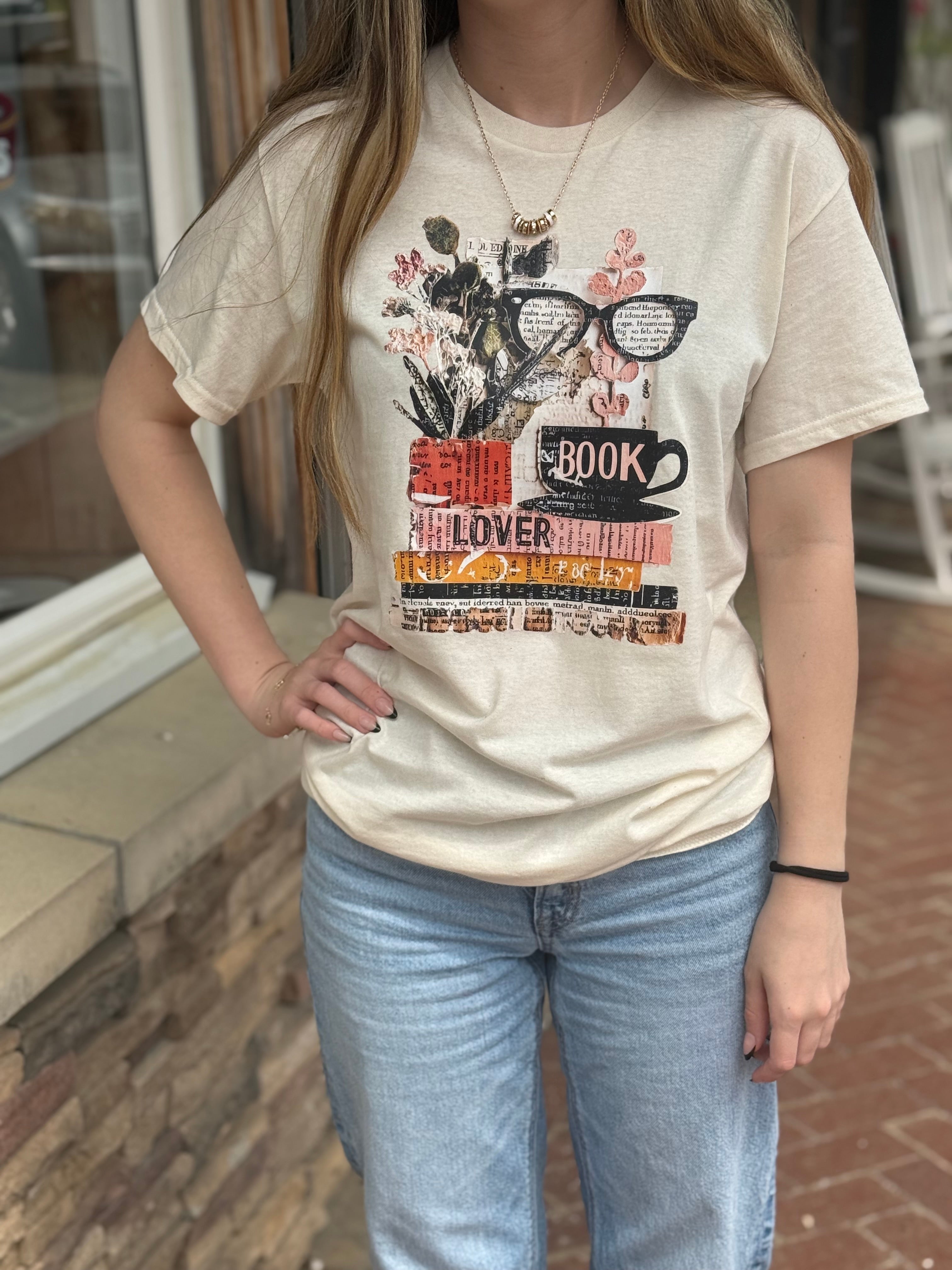 Cozy Chapter Book Lover Tee