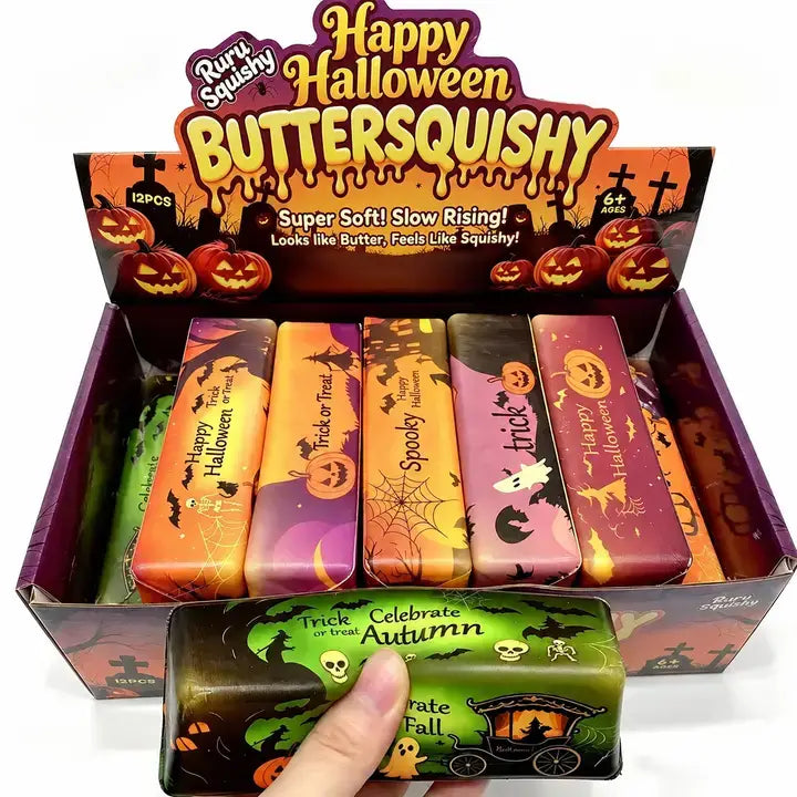Halloween Butter Squishy Toy Slow Rising Fidget