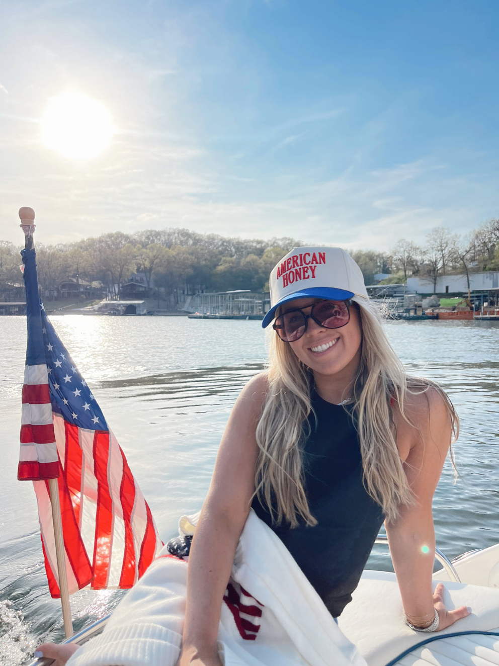 American Honey Vintage Trucker Hat