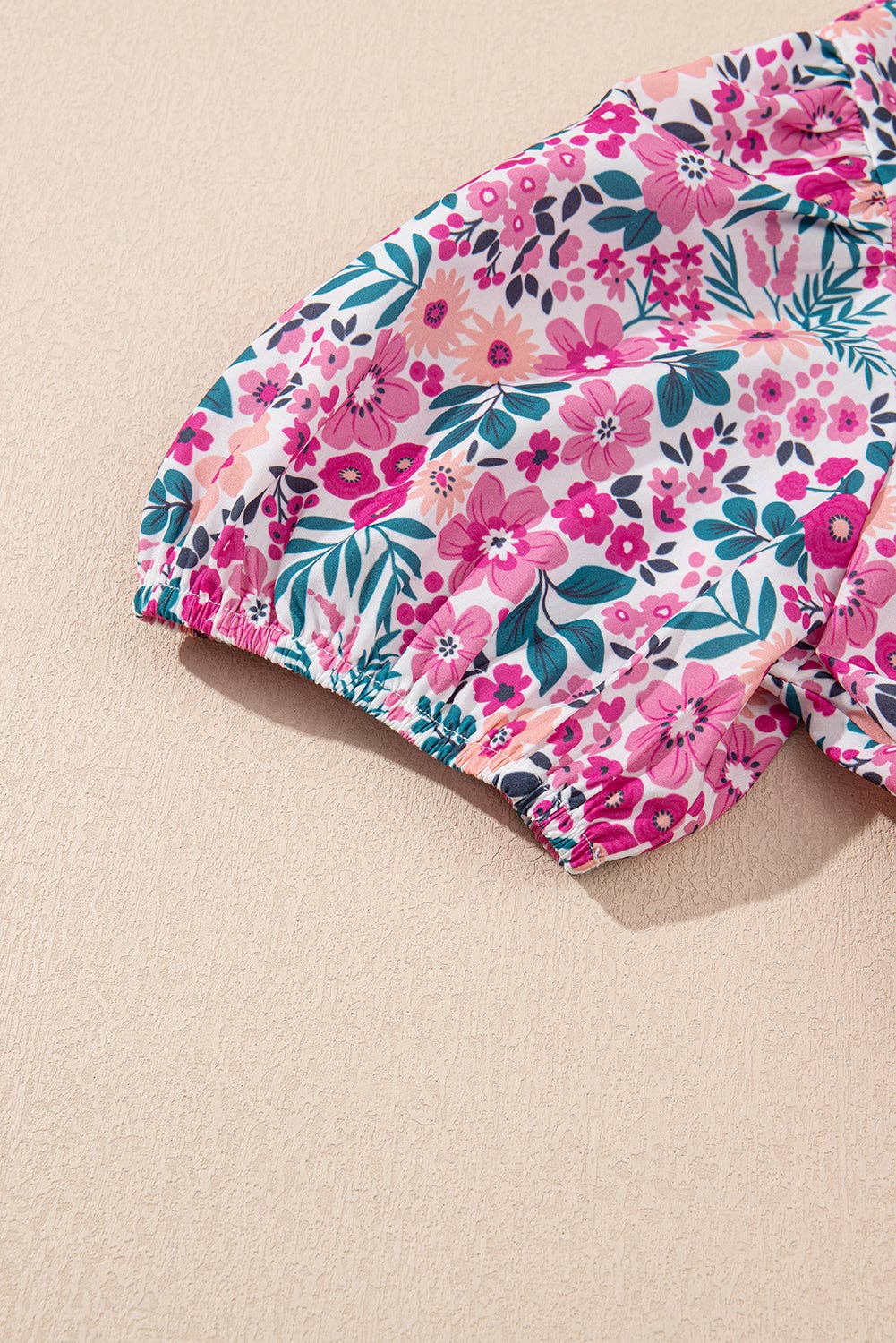 Easter Floral Collared Button Dress
