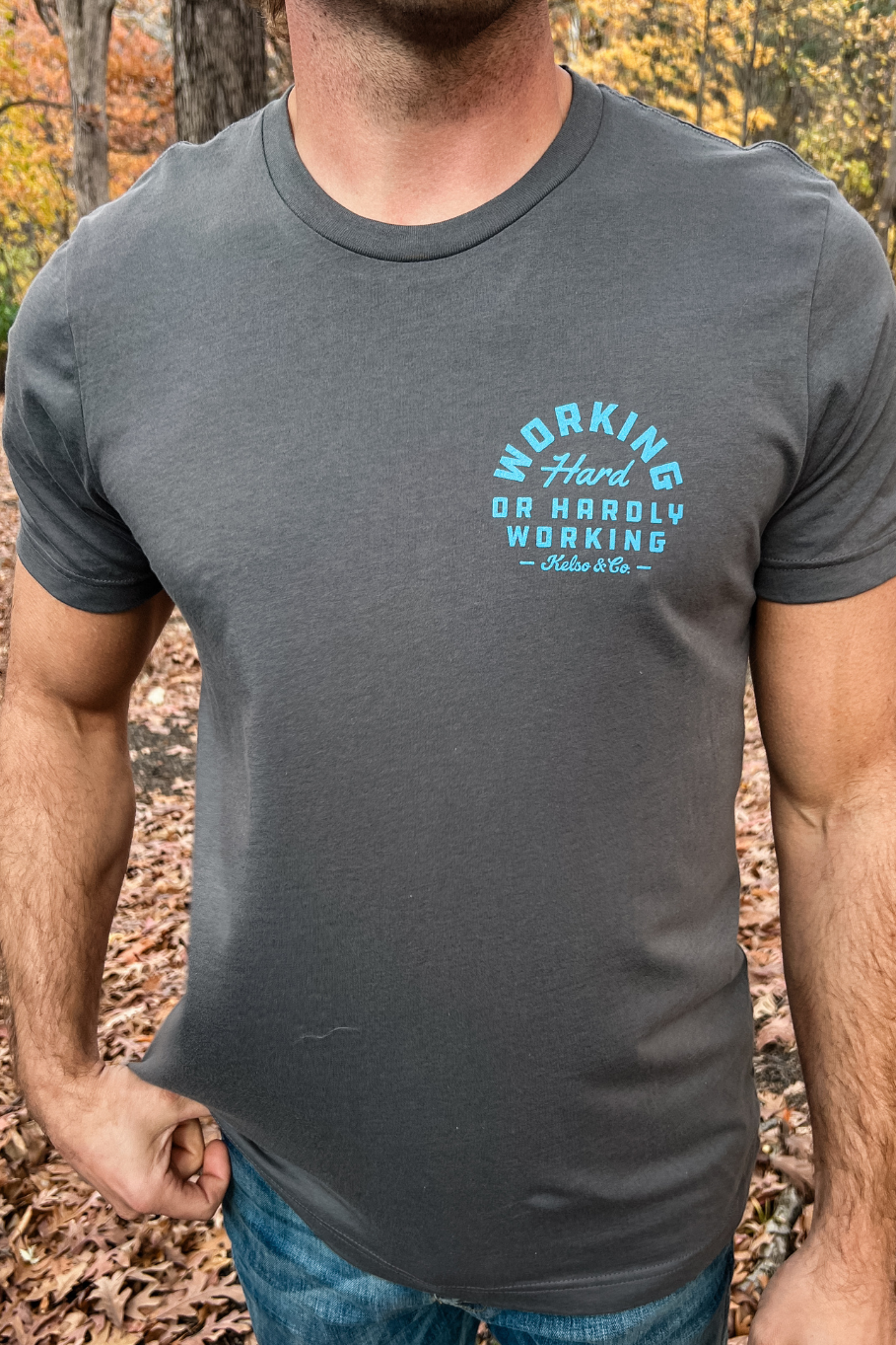 Working Hard or Hardly Working Graphic Tee