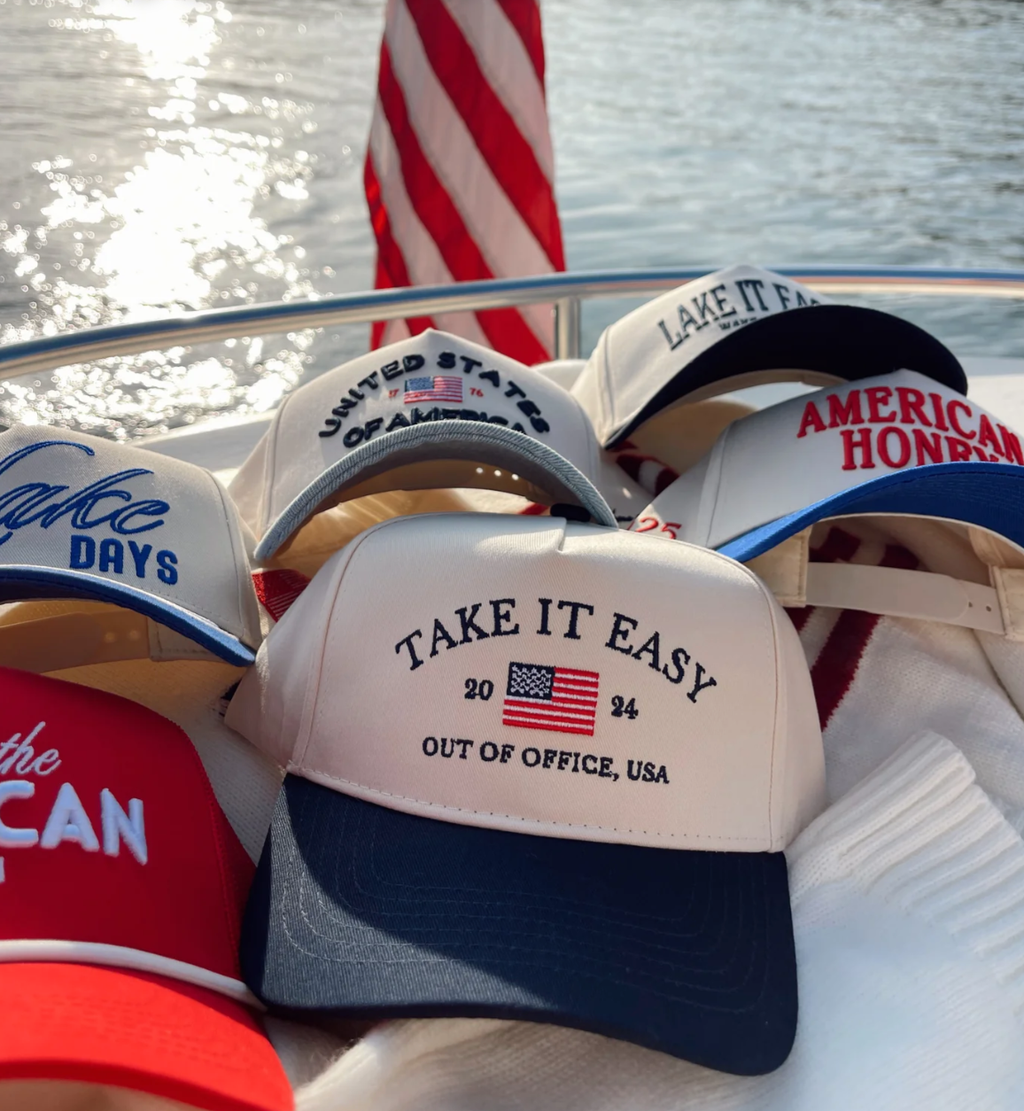 Take It Easy Vintage Trucker Hat