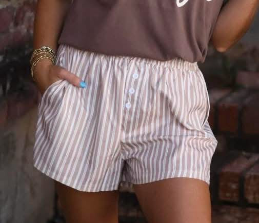 Sriped Shorts Pre-Order