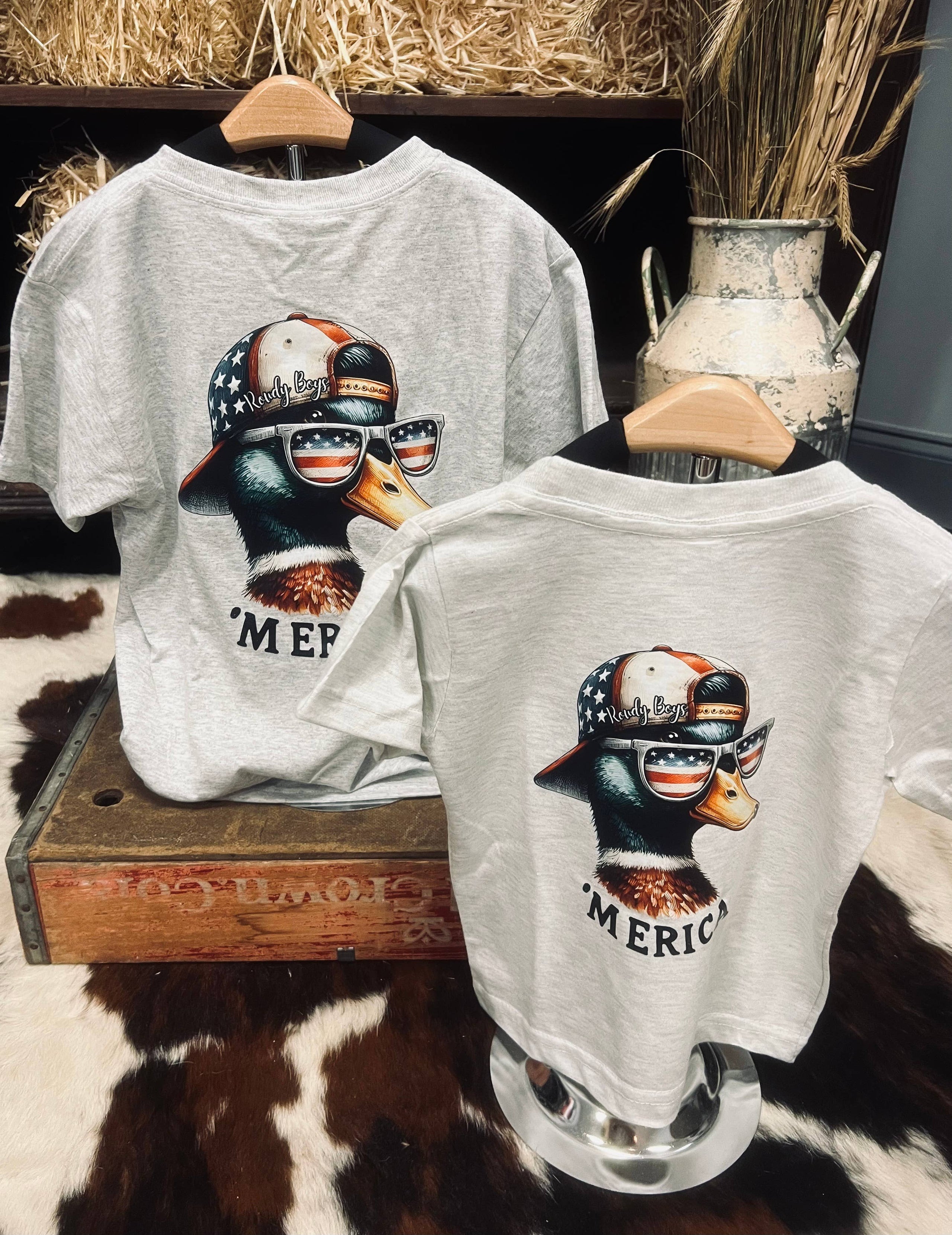 'Merica Duck Youth Tee