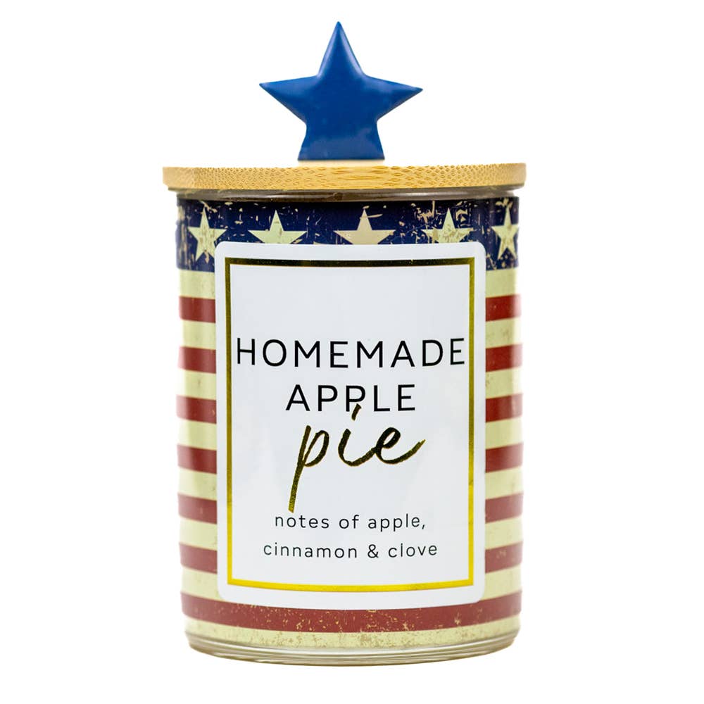 Homemade Apple Pie – 10oz Scented Jar Candle | 4th of July