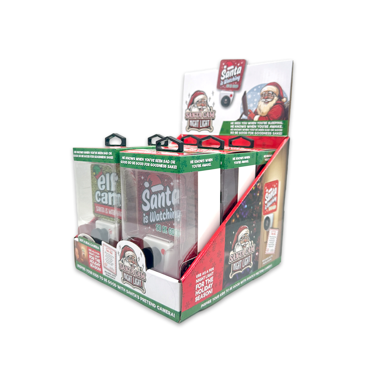 Christmas Santa Cam Night Light