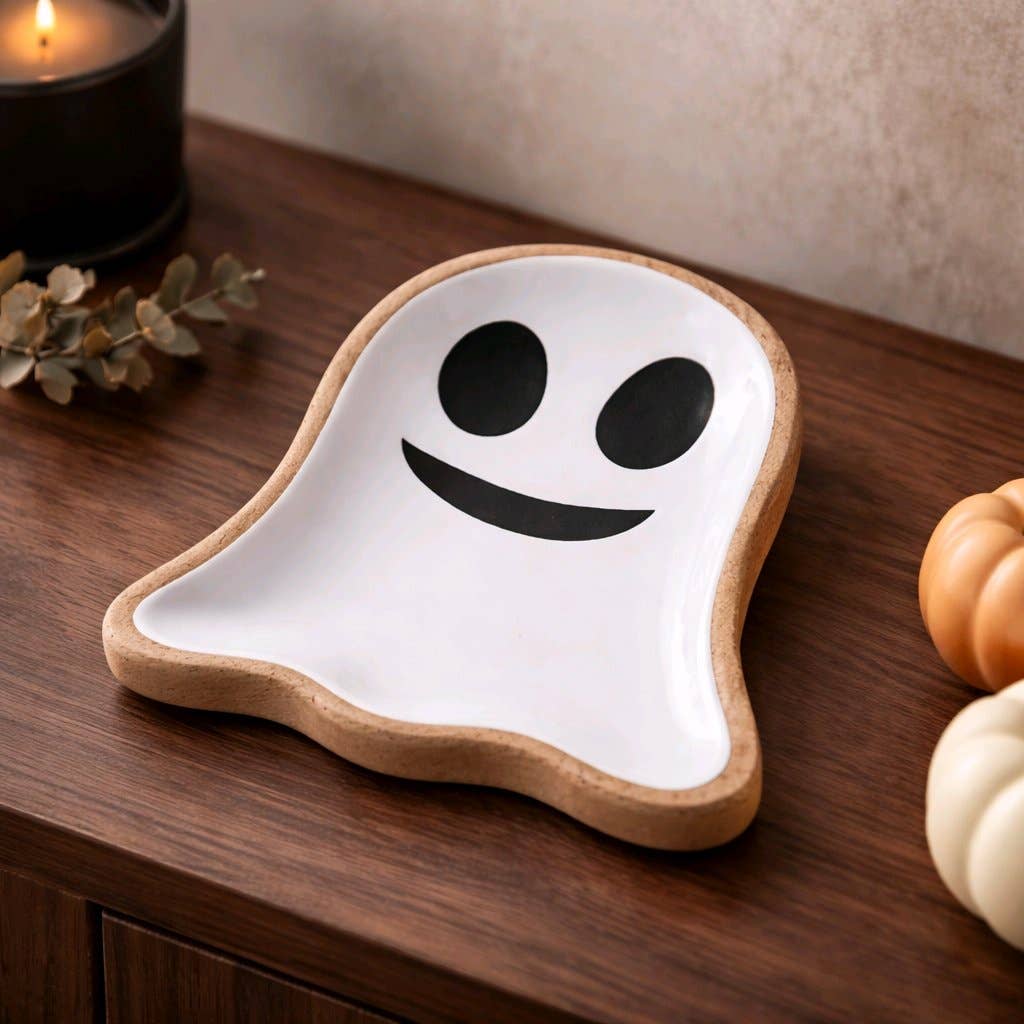 Ghost Platter 8x8in