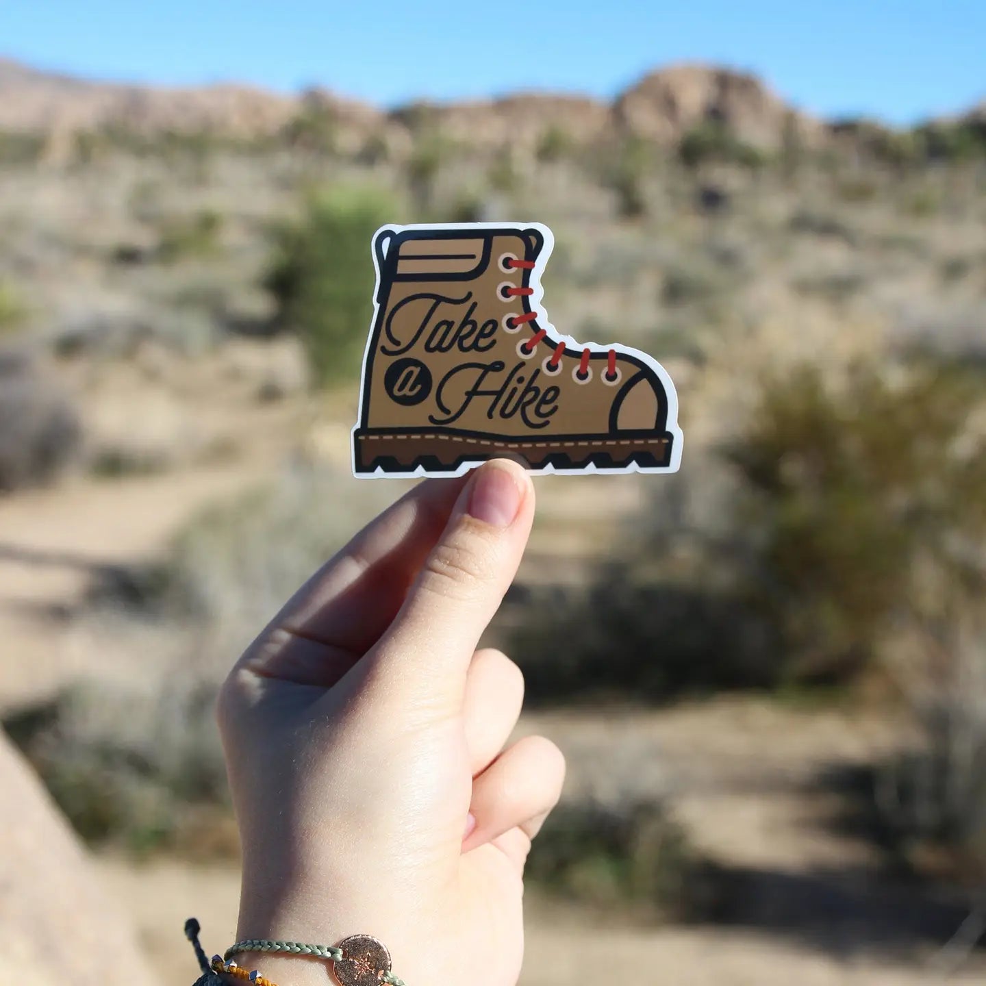 Take A Hike Sticker