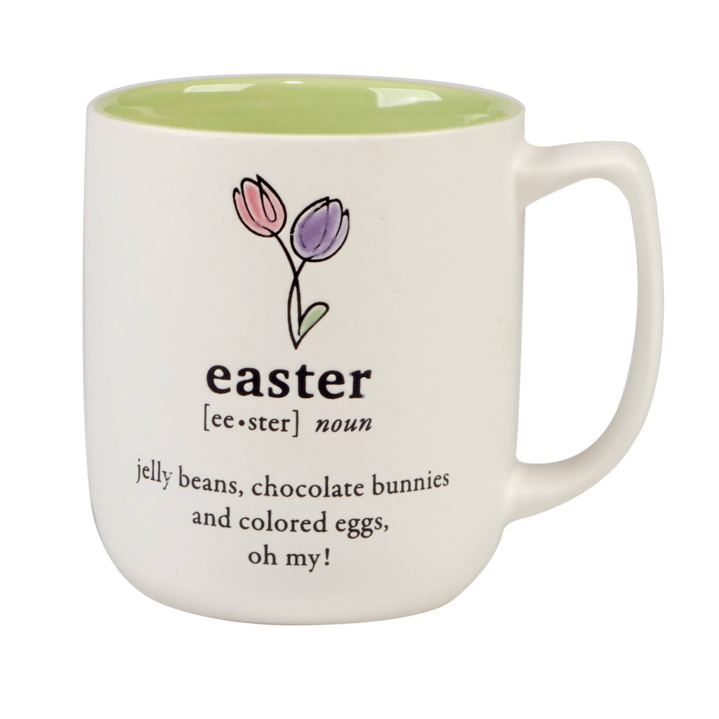 Easter Words Mugs 18 oz. asst.