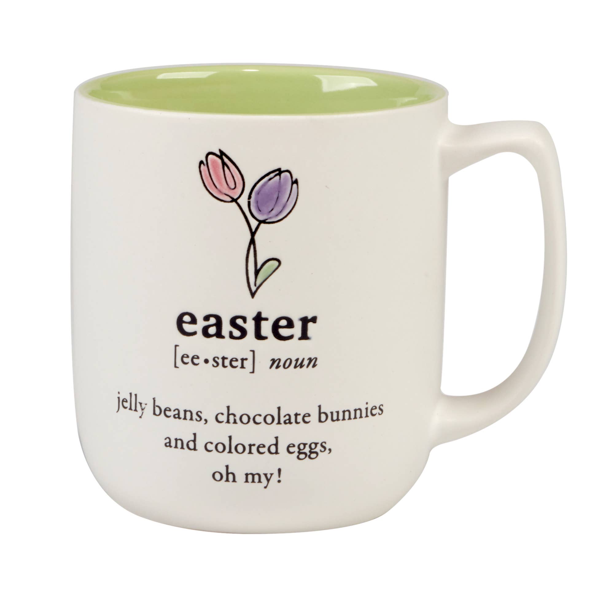 Easter Words Mugs 18 oz. asst.