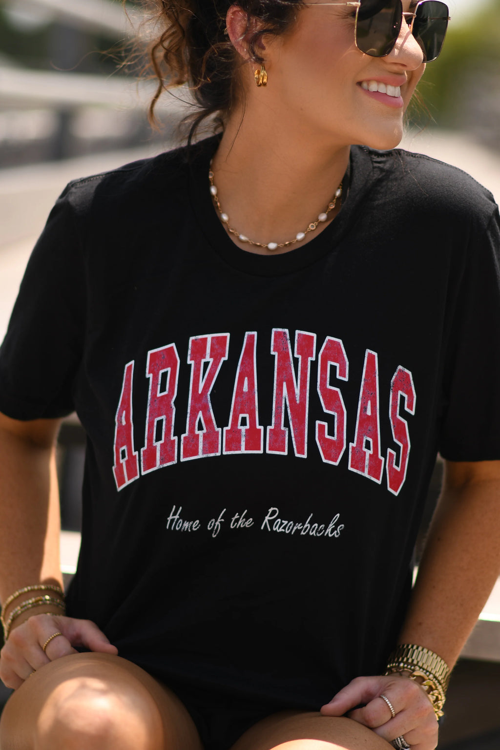 Arkansas Home Of The Razorbacks Tee