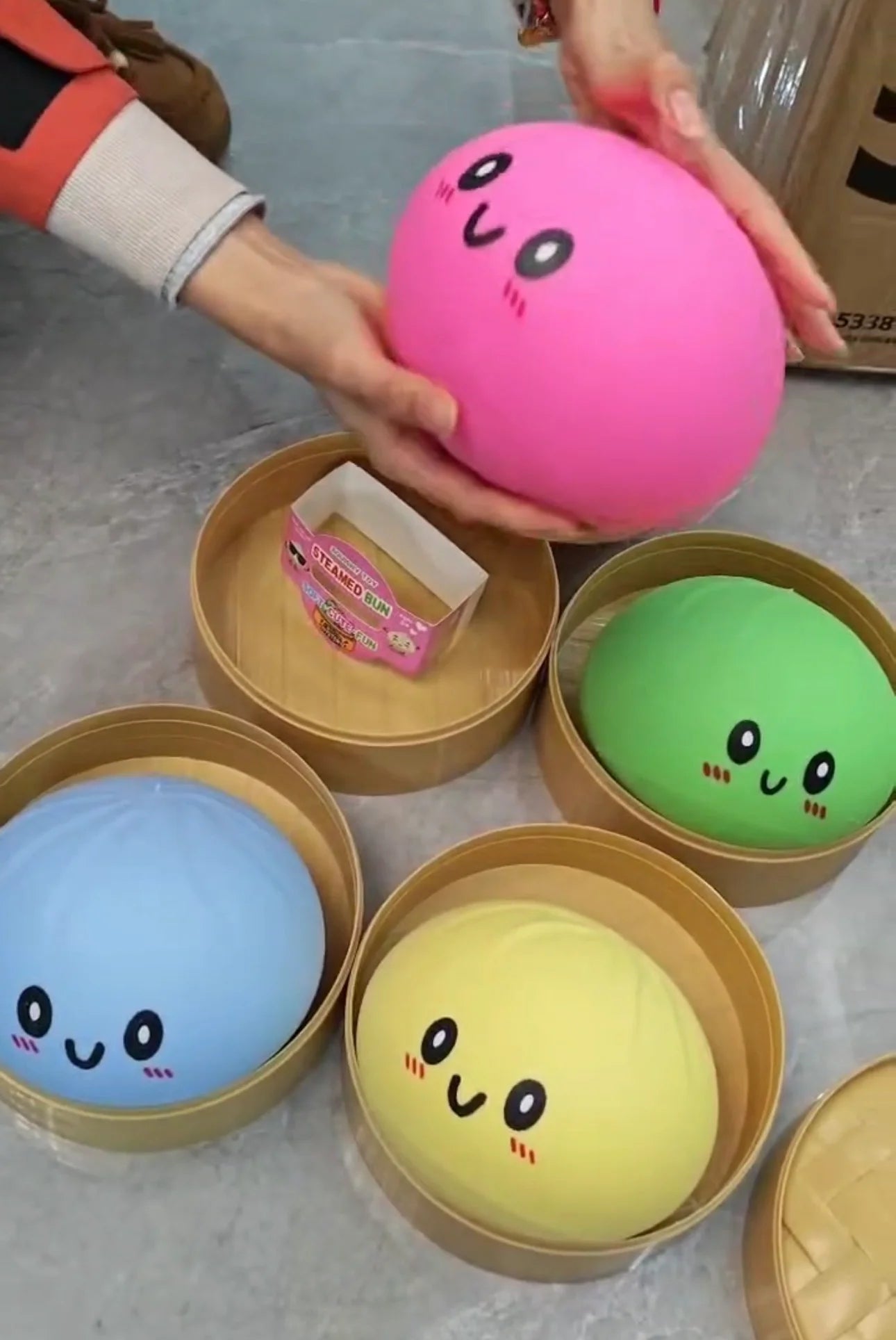 LARGE Dumpling Squishy