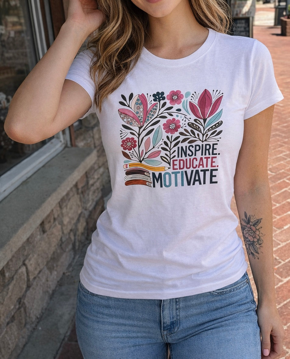 Inspire & Bloom Tee