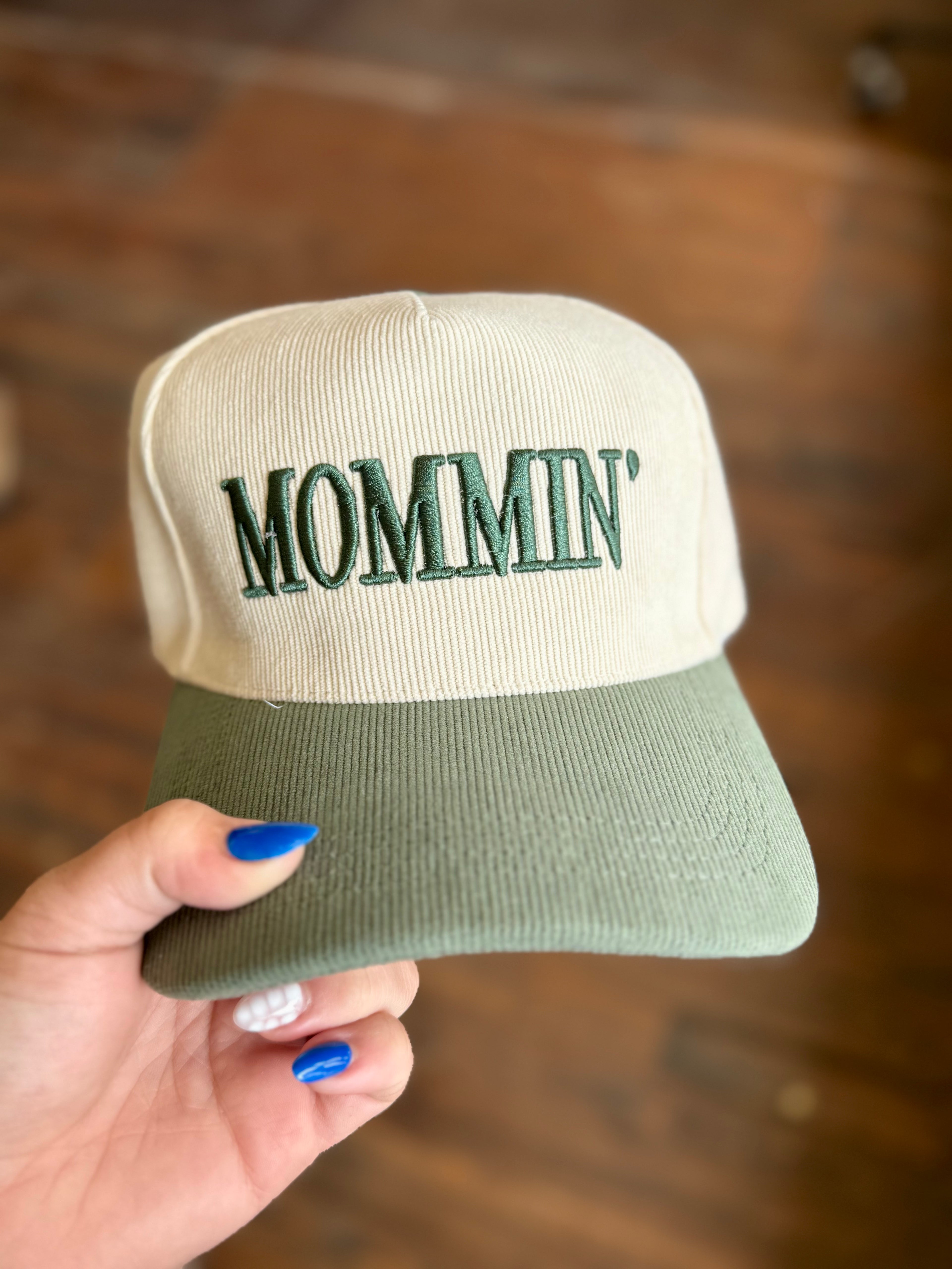 MOMMIN' CORDUROY CAP