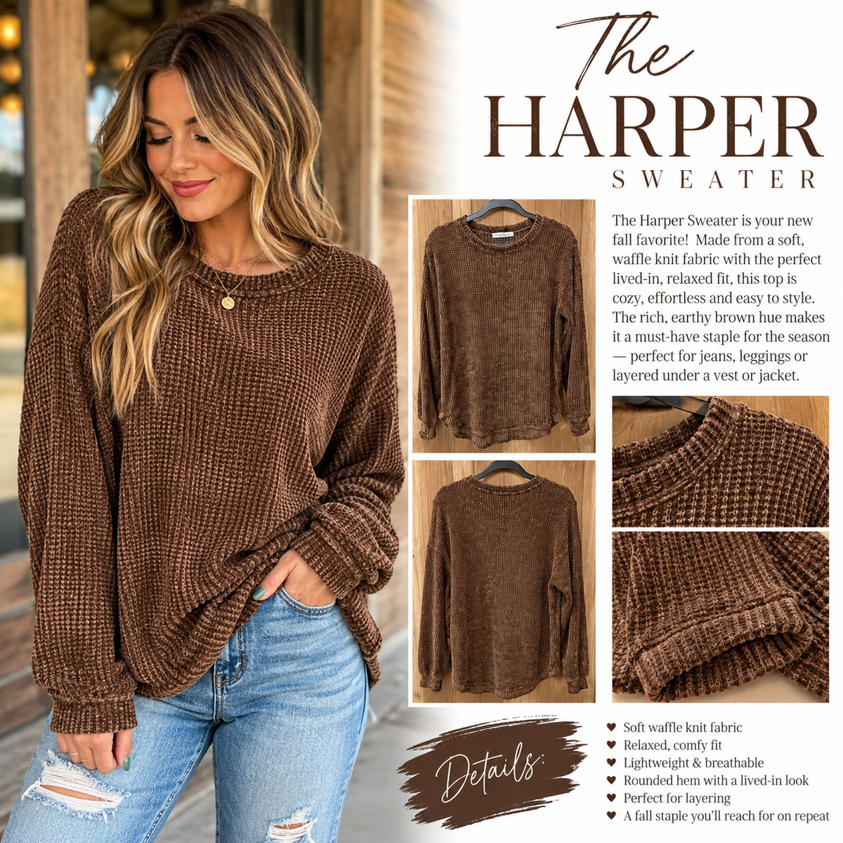 The Harper Sweater